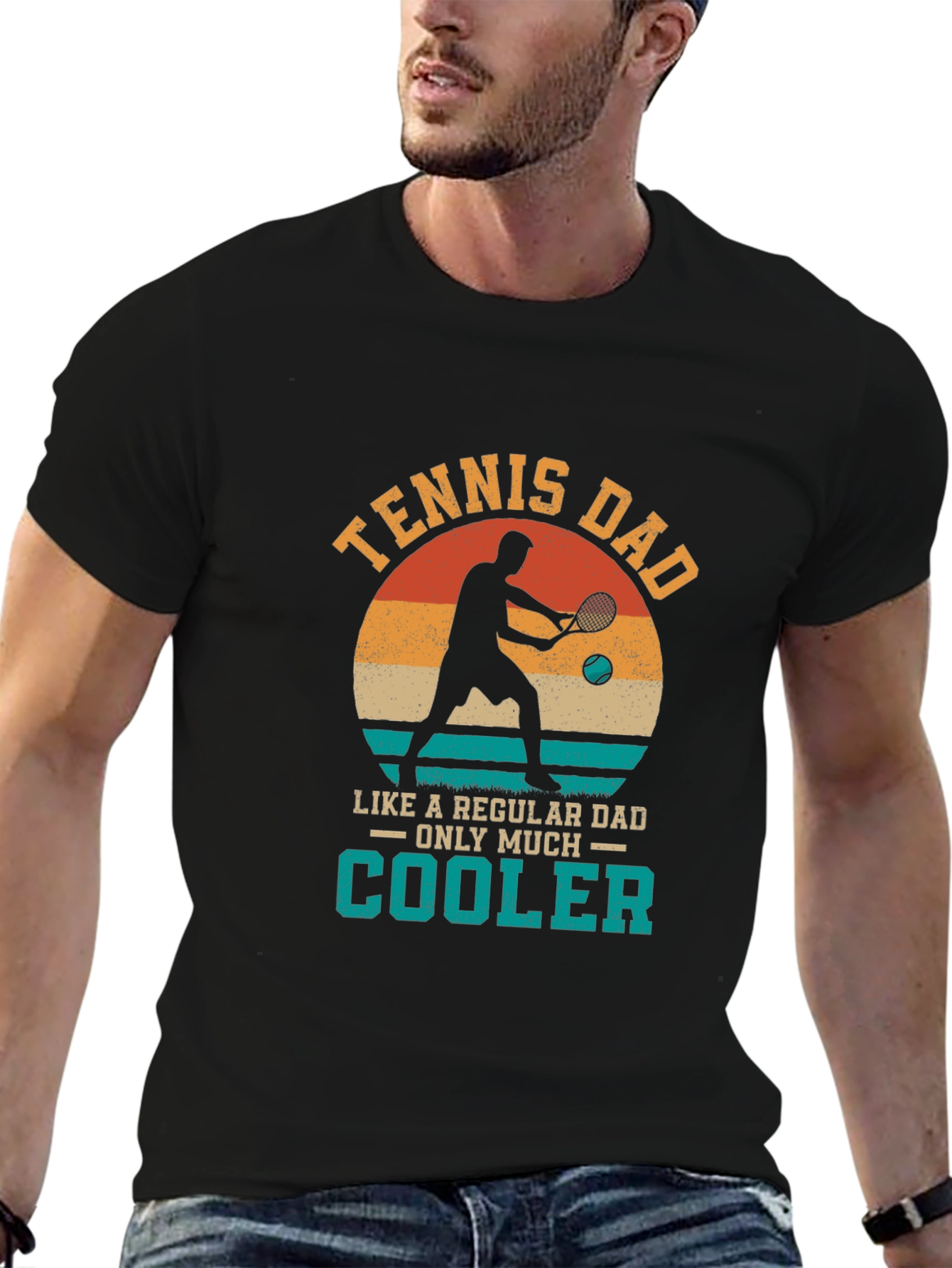 Tennis Dad T-Shirt - Cool Fathers Day Gift!