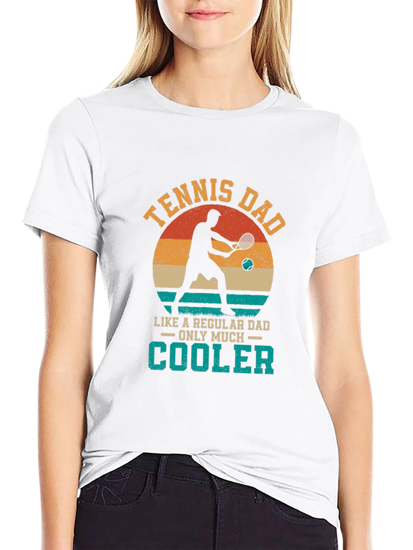 Tennis Dad T-Shirt - Cool Fathers Day Gift!