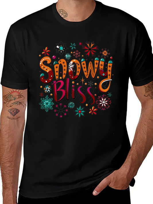 Snowy Bliss Holiday Graphic Tee