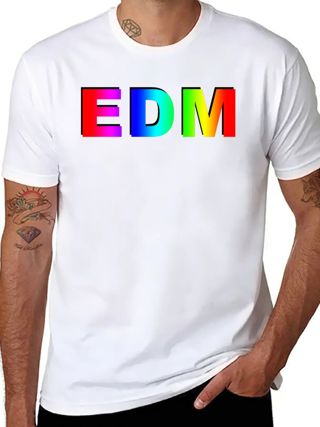 EDM Essential Unisex Summer Tee – Soft Cotton Casual Fit