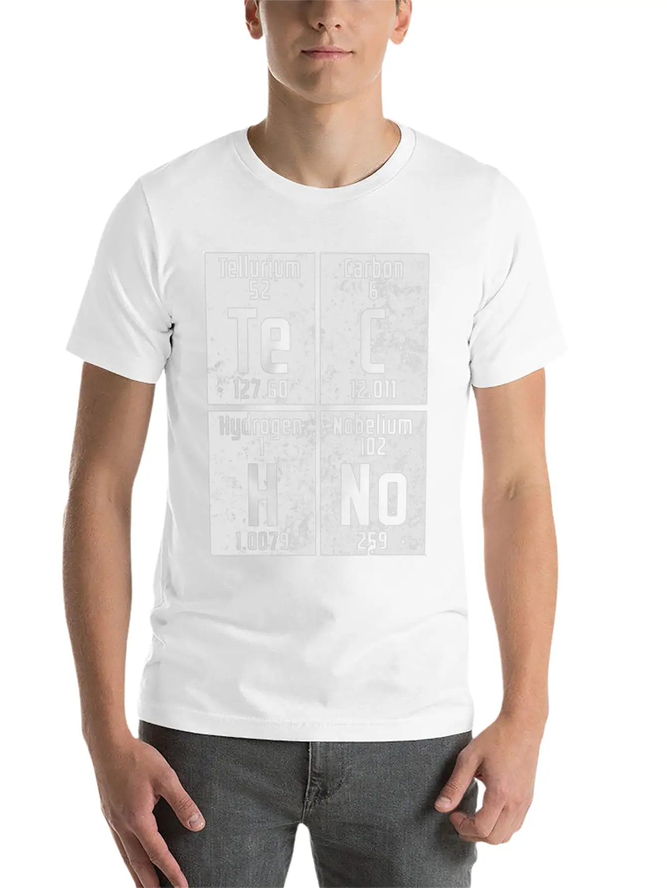 Edm Rave Periodic Table Chemistry Techno Gift Stylish Everyday T-Shirt – Unisex Basic Cotton Tee