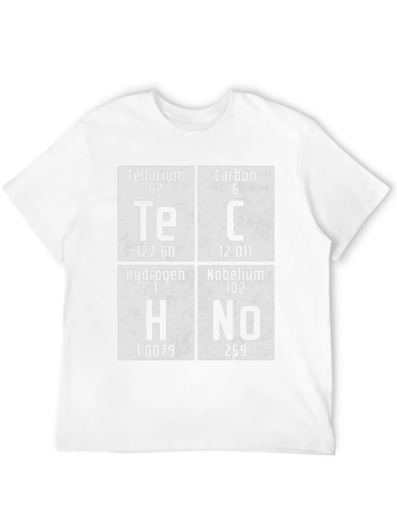 Edm Rave Periodic Table Chemistry Techno Gift Stylish Everyday T-Shirt – Unisex Basic Cotton Tee