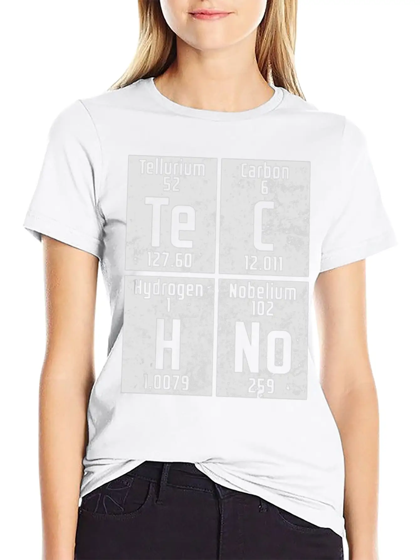 Edm Rave Periodic Table Chemistry Techno Gift Stylish Everyday T-Shirt – Unisex Basic Cotton Tee