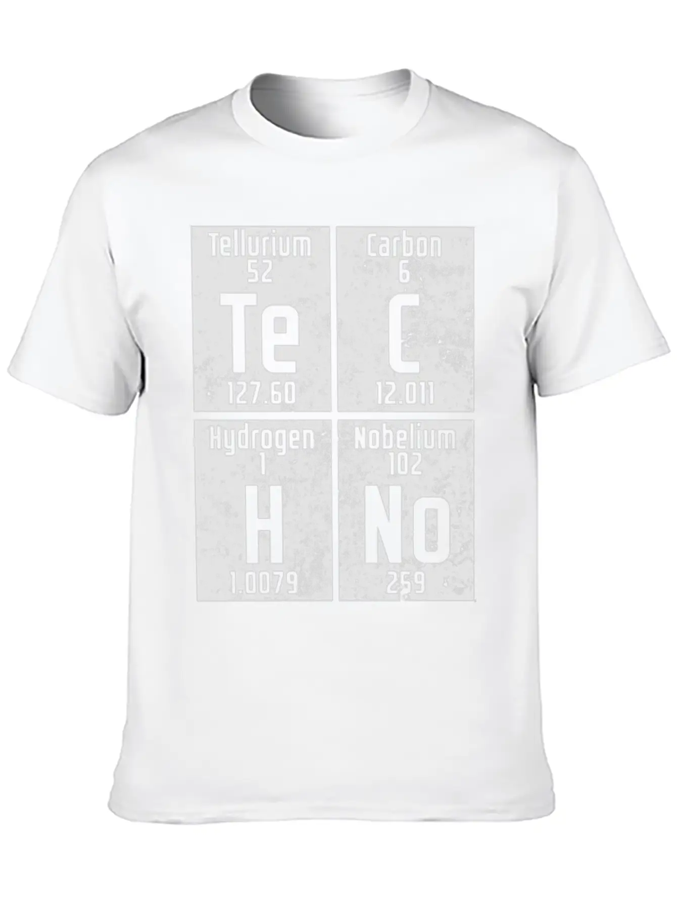 Edm Rave Periodic Table Chemistry Techno Gift Stylish Everyday T-Shirt – Unisex Basic Cotton Tee