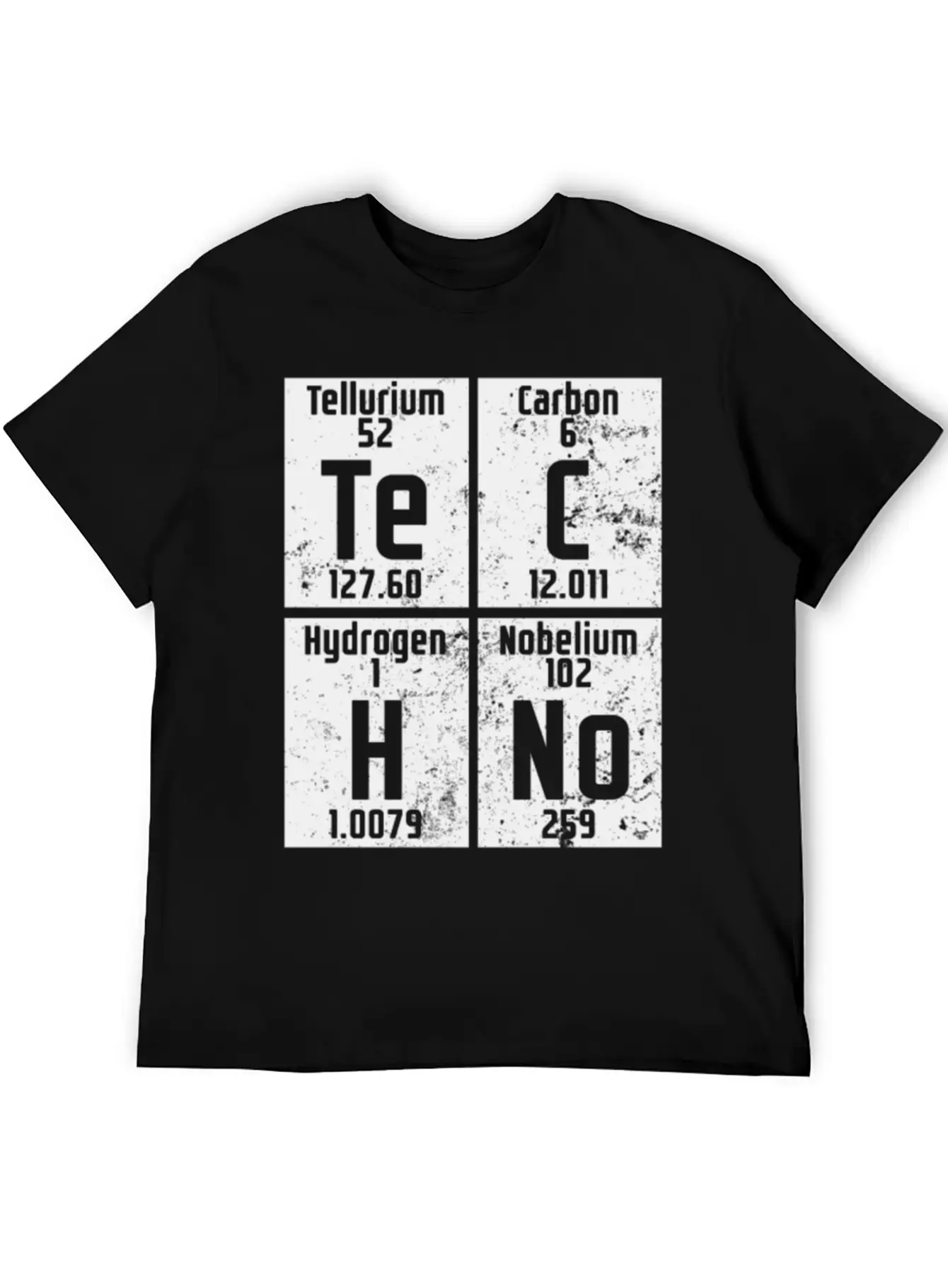 Edm Rave Periodic Table Chemistry Techno Gift Stylish Everyday T-Shirt – Unisex Basic Cotton Tee