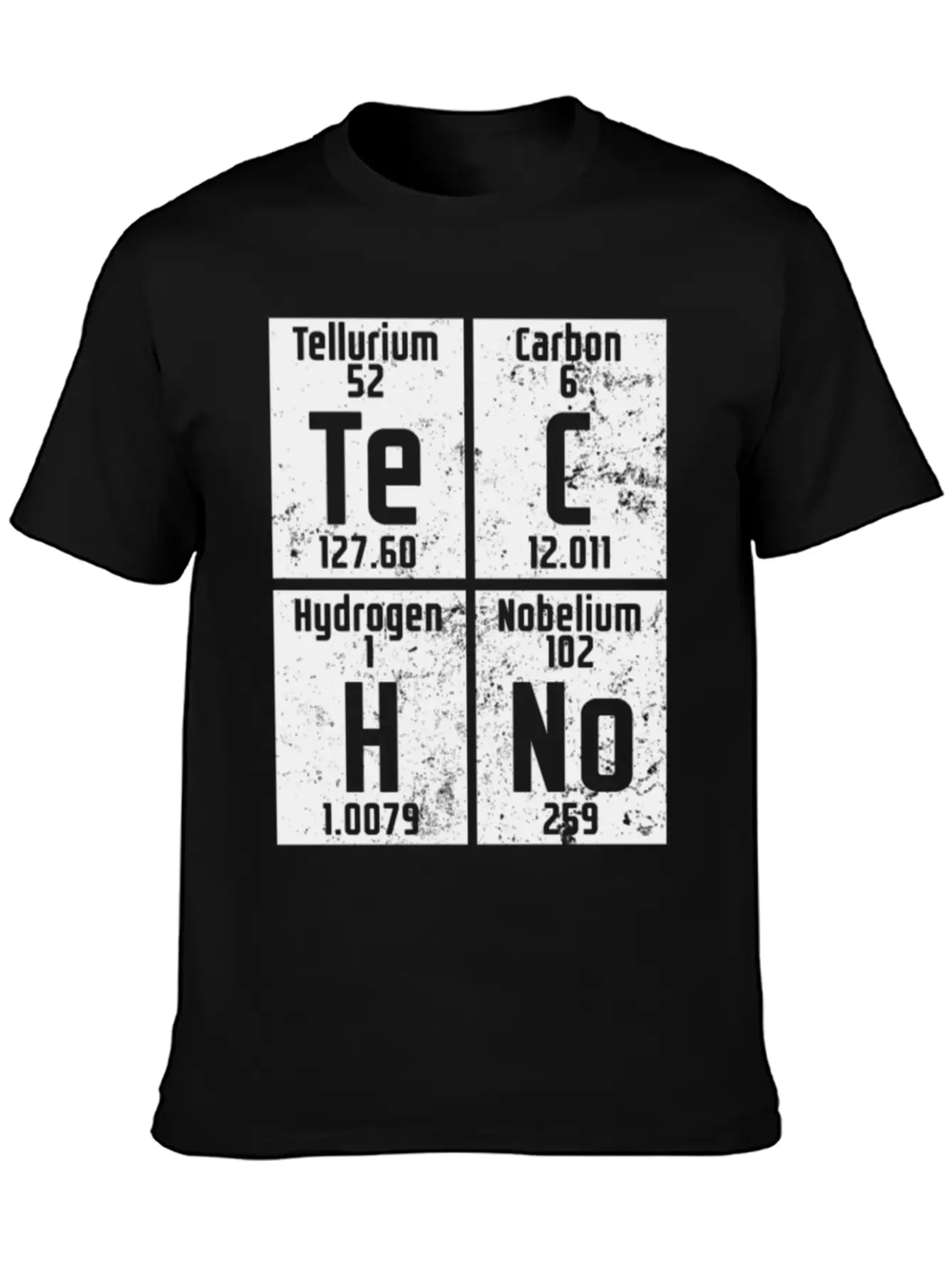 Edm Rave Periodic Table Chemistry Techno Gift Stylish Everyday T-Shirt – Unisex Basic Cotton Tee