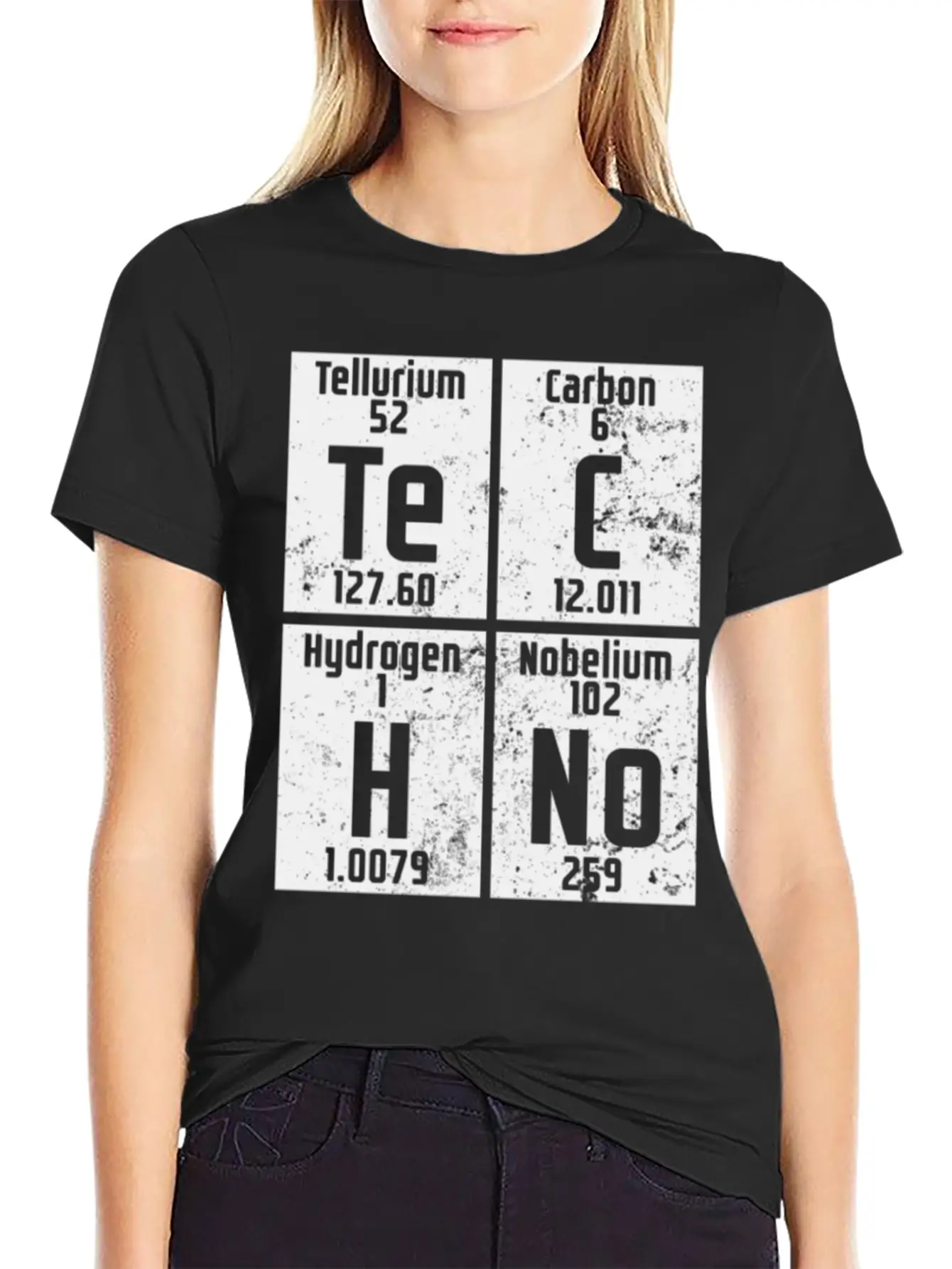 Edm Rave Periodic Table Chemistry Techno Gift Stylish Everyday T-Shirt – Unisex Basic Cotton Tee