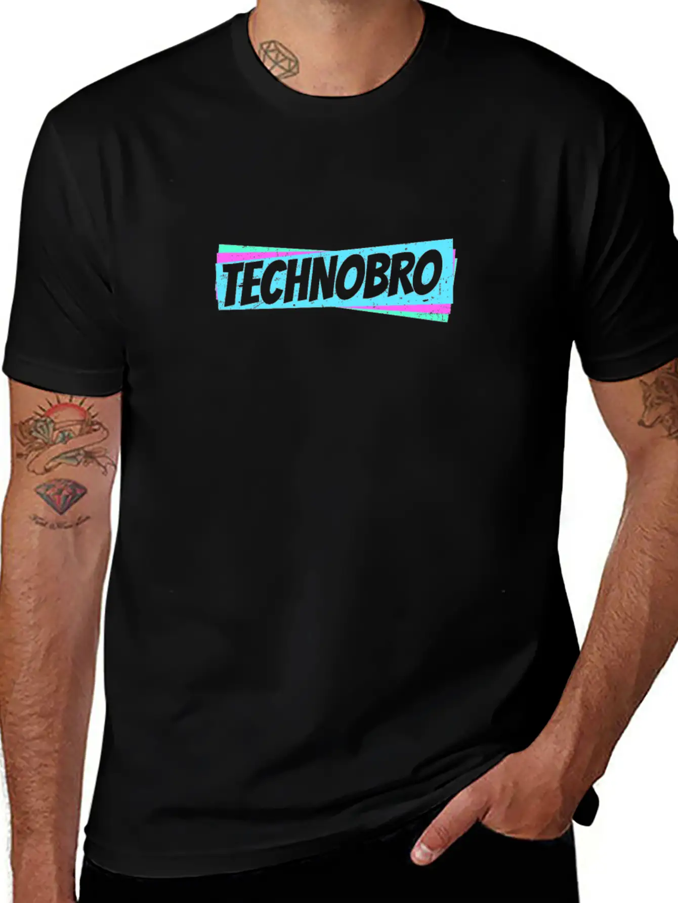 Edm Rave Techno Bro Timeless Short Sleeve Tee – Comfy And Minimalist Design