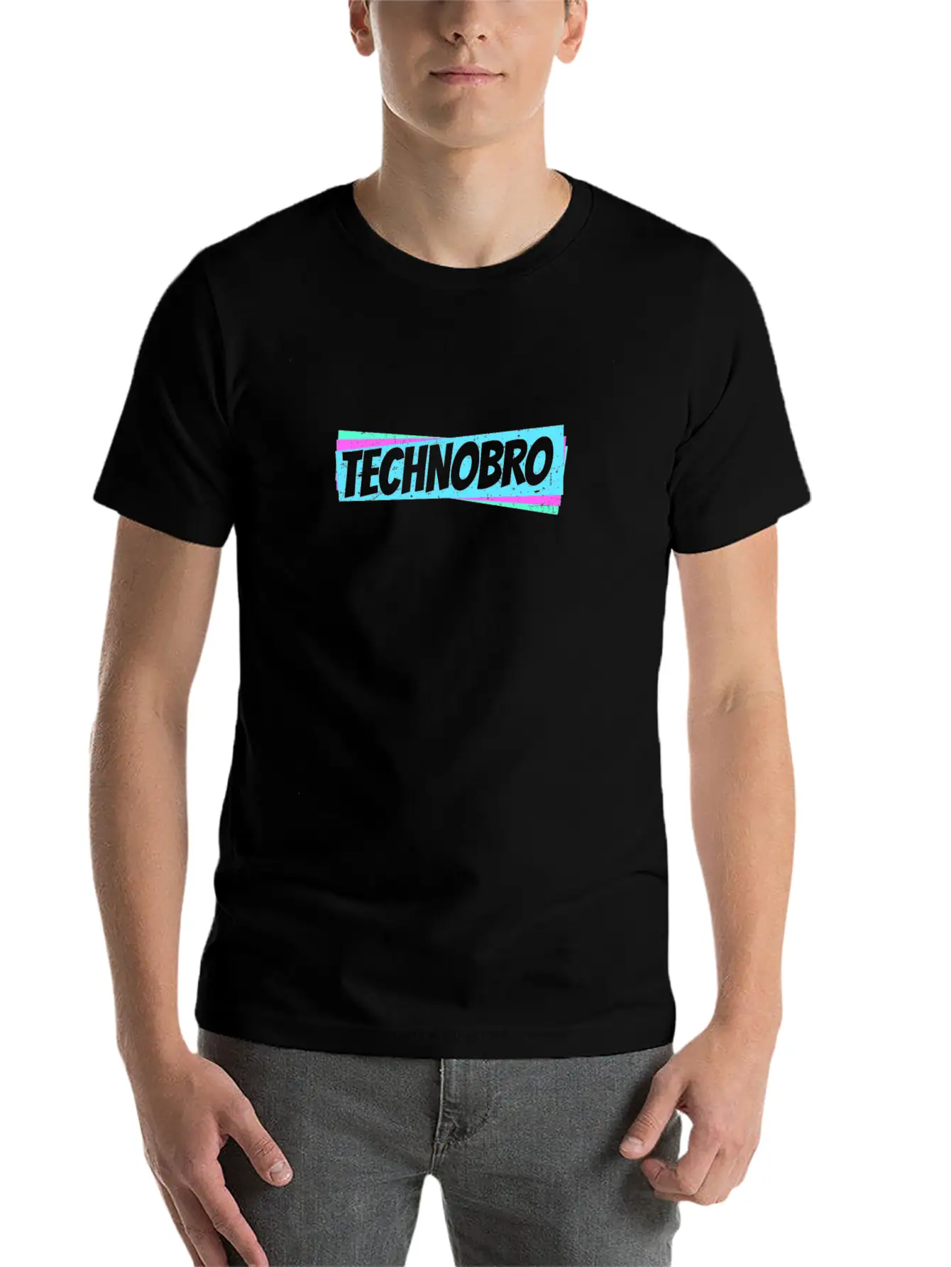 Edm Rave Techno Bro Timeless Short Sleeve Tee – Comfy And Minimalist Design