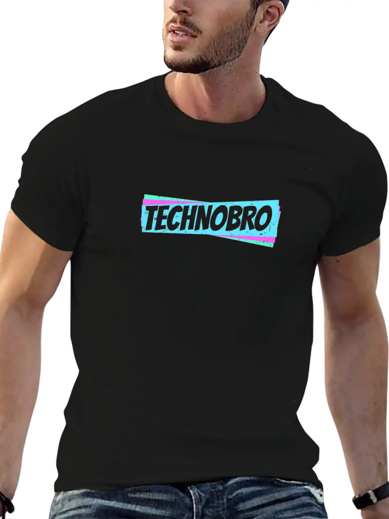 Edm Rave Techno Bro Timeless Short Sleeve Tee – Comfy And Minimalist Design