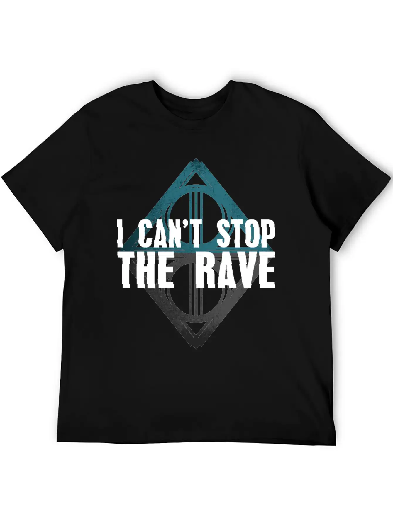 EDM Techno Rave Festival I Can Not Stop The Rave Timeless Short Sleeve Tee – Comfy And Minimalist Design