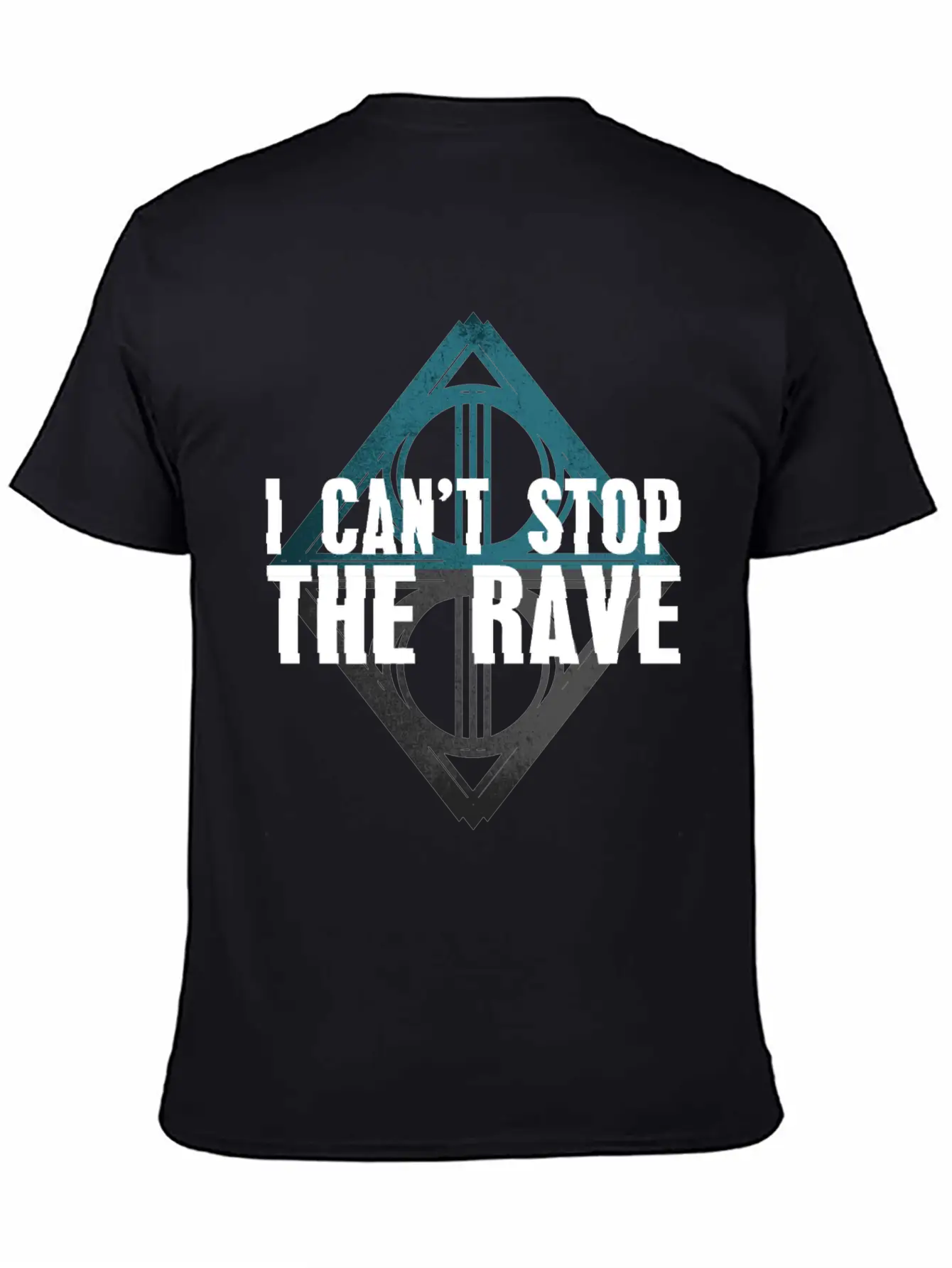 EDM Techno Rave Festival I Can Not Stop The Rave Timeless Short Sleeve Tee – Comfy And Minimalist Design