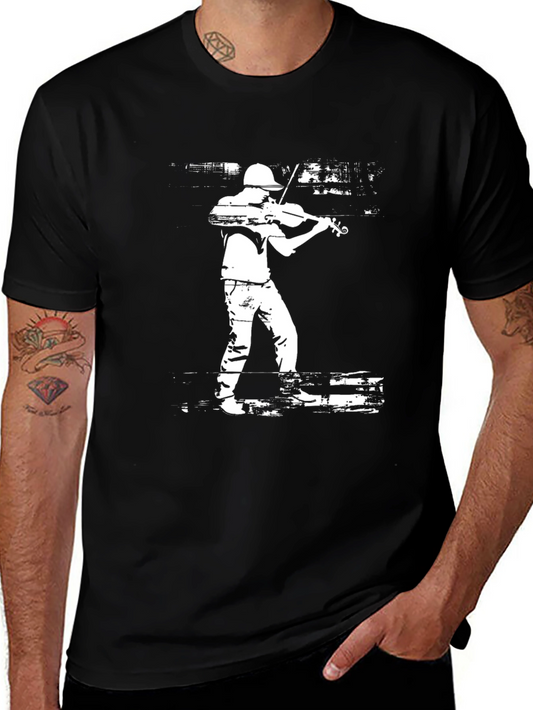 Musician Graphic T-Shirt: Casual Cool Style