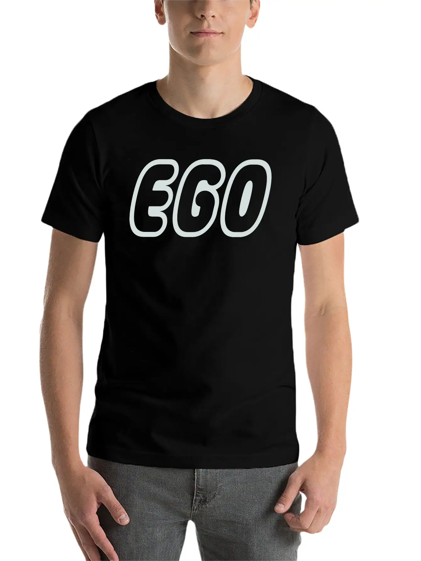 EGO Basic Graphic T-Shirt – Daily Comfort In Soft Cotton