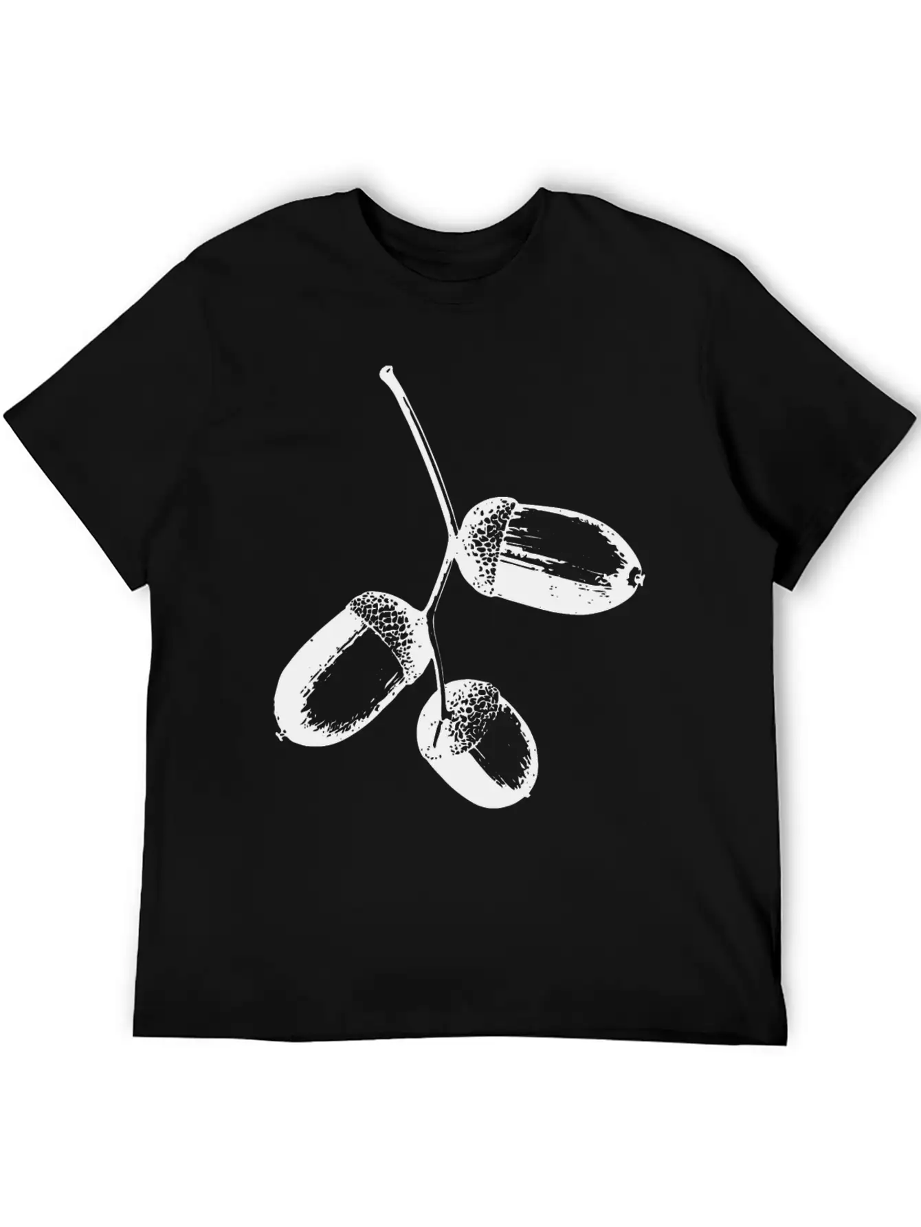 Eicheln-fruechte-eiche-1 Stylish Everyday T-Shirt – Unisex Basic Cotton Tee
