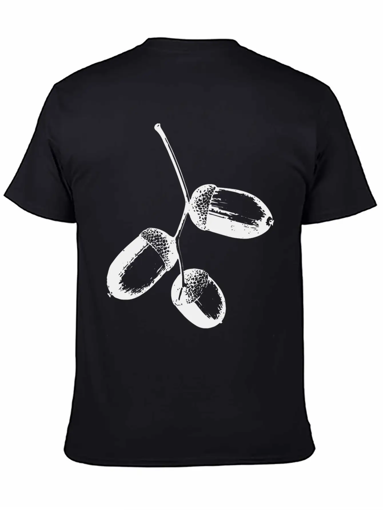 Eicheln-fruechte-eiche-1 Stylish Everyday T-Shirt – Unisex Basic Cotton Tee