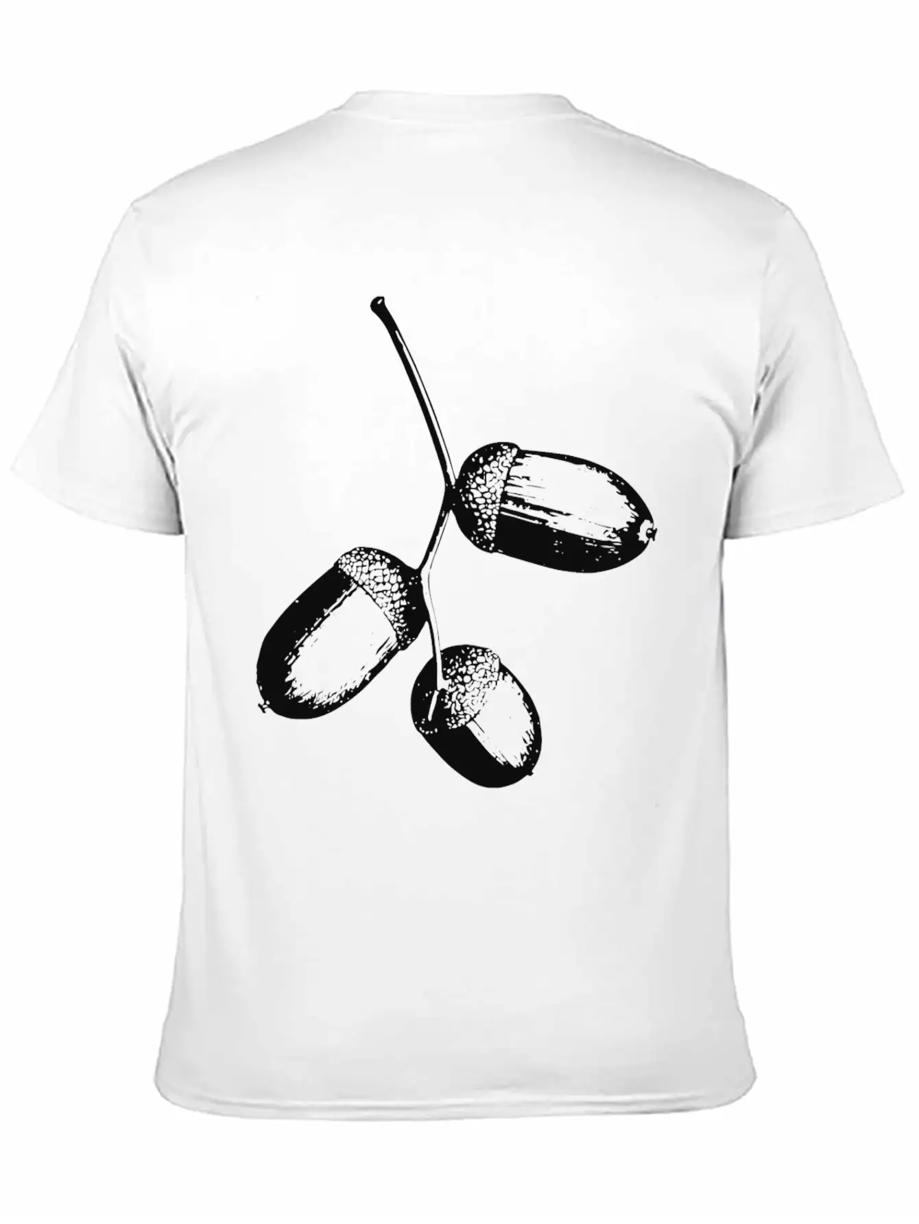 Eicheln-fruechte-eiche-1 Stylish Everyday T-Shirt – Unisex Basic Cotton Tee