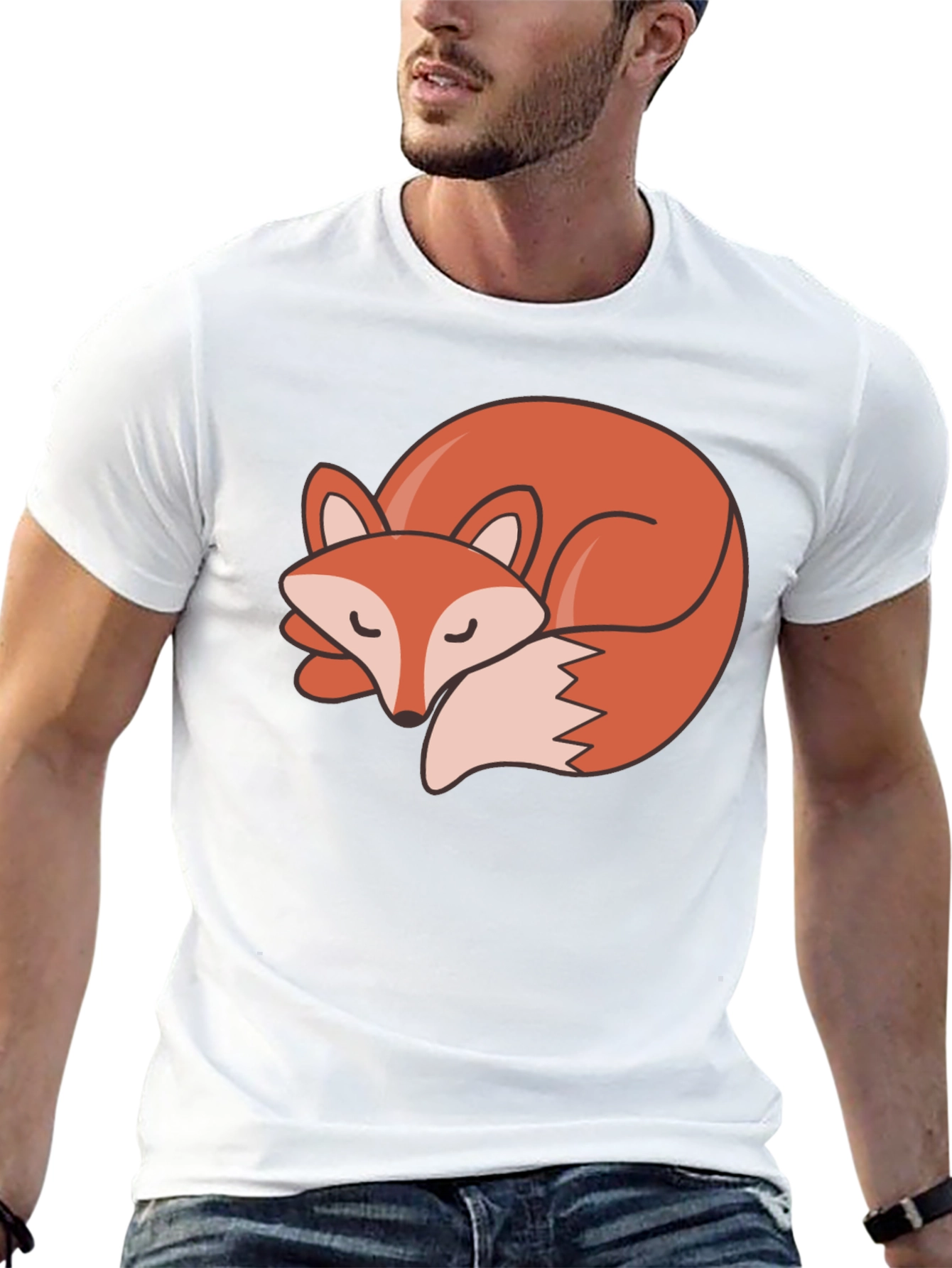 Fox Graphic Tee - Mens Black T-Shirt