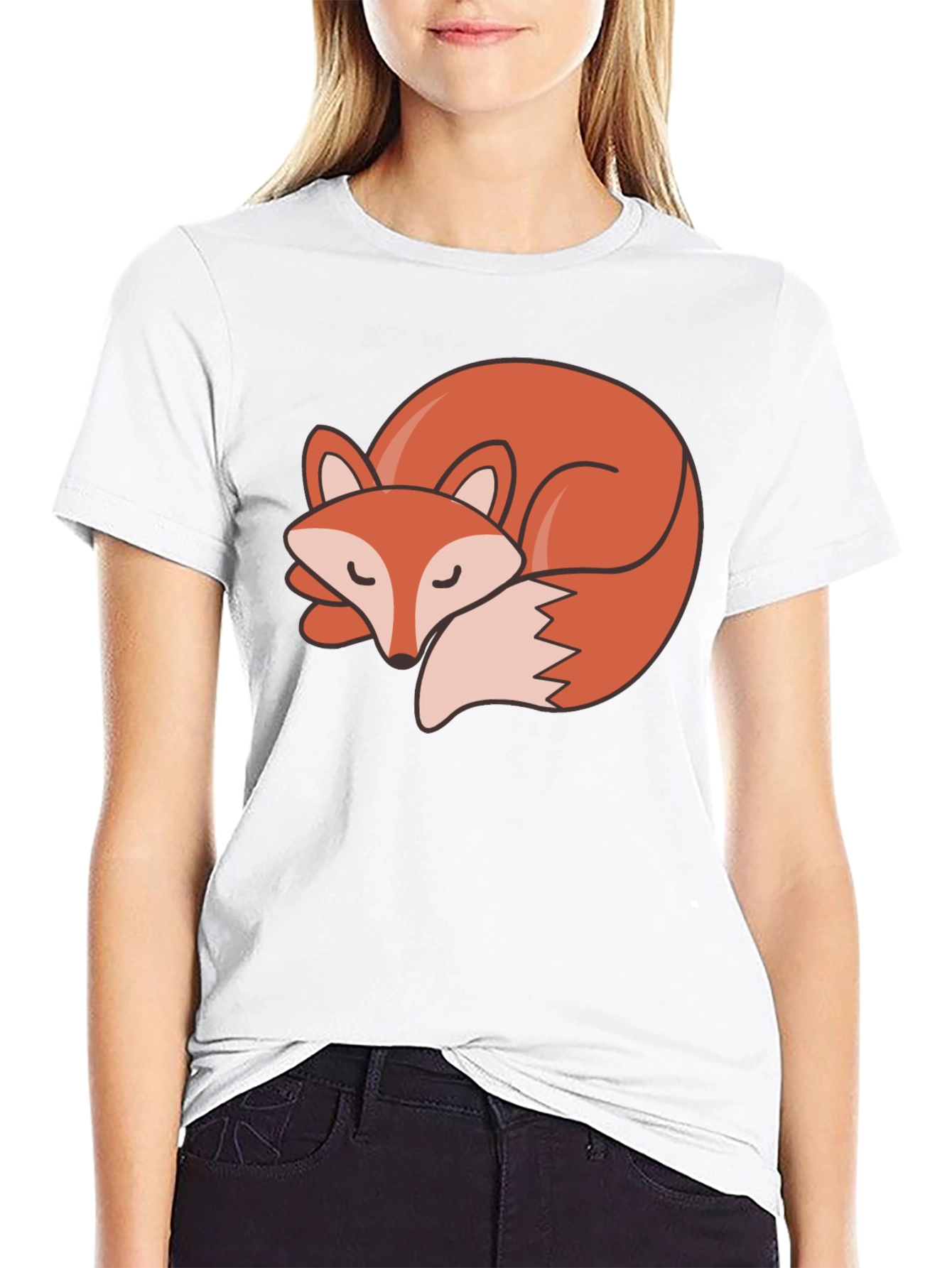 Fox Graphic Tee - Mens Black T-Shirt