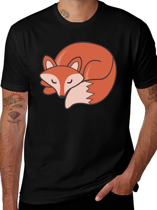 Fox Graphic Tee - Mens Black T-Shirt