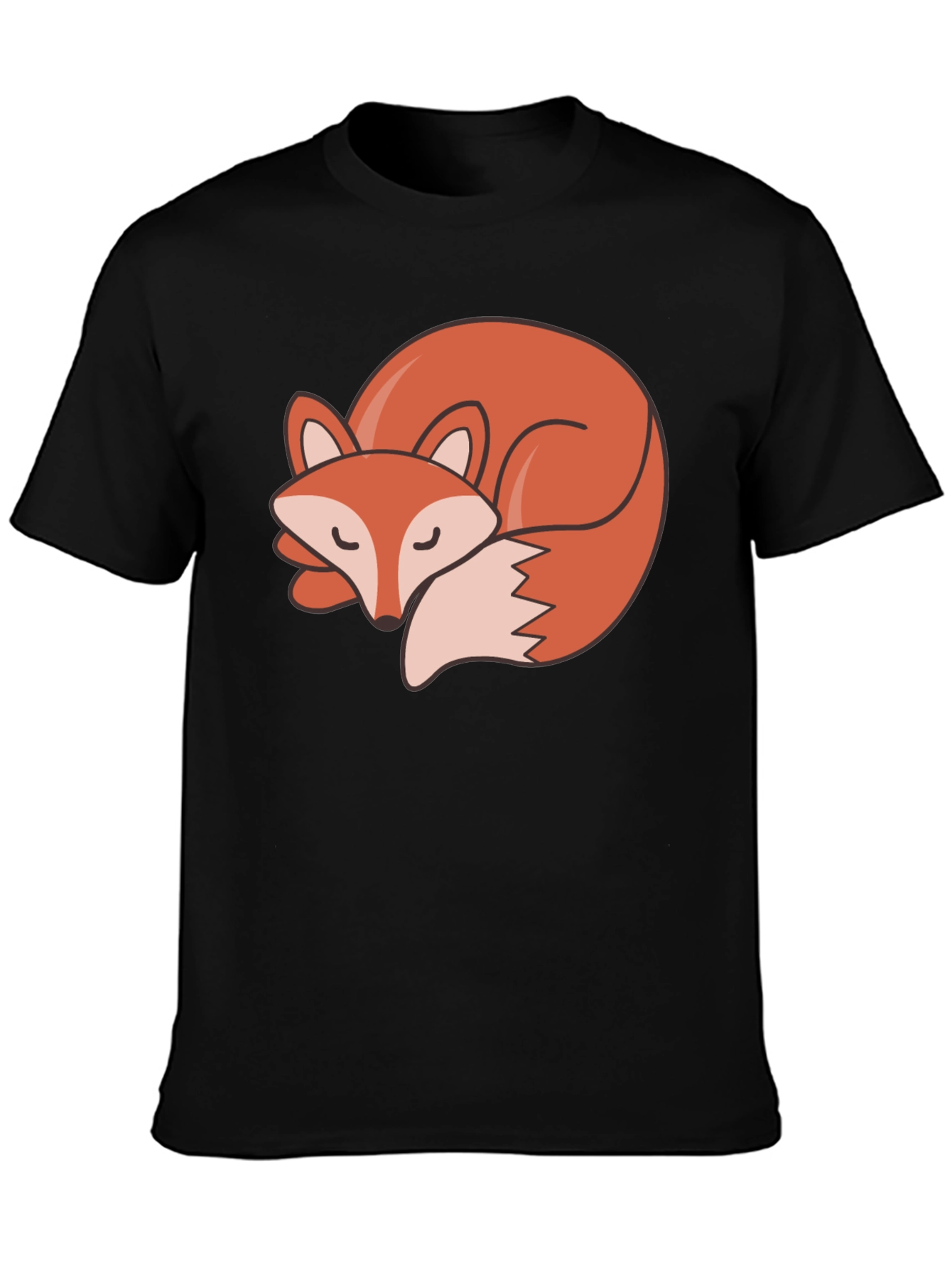 Fox Graphic Tee - Mens Black T-Shirt