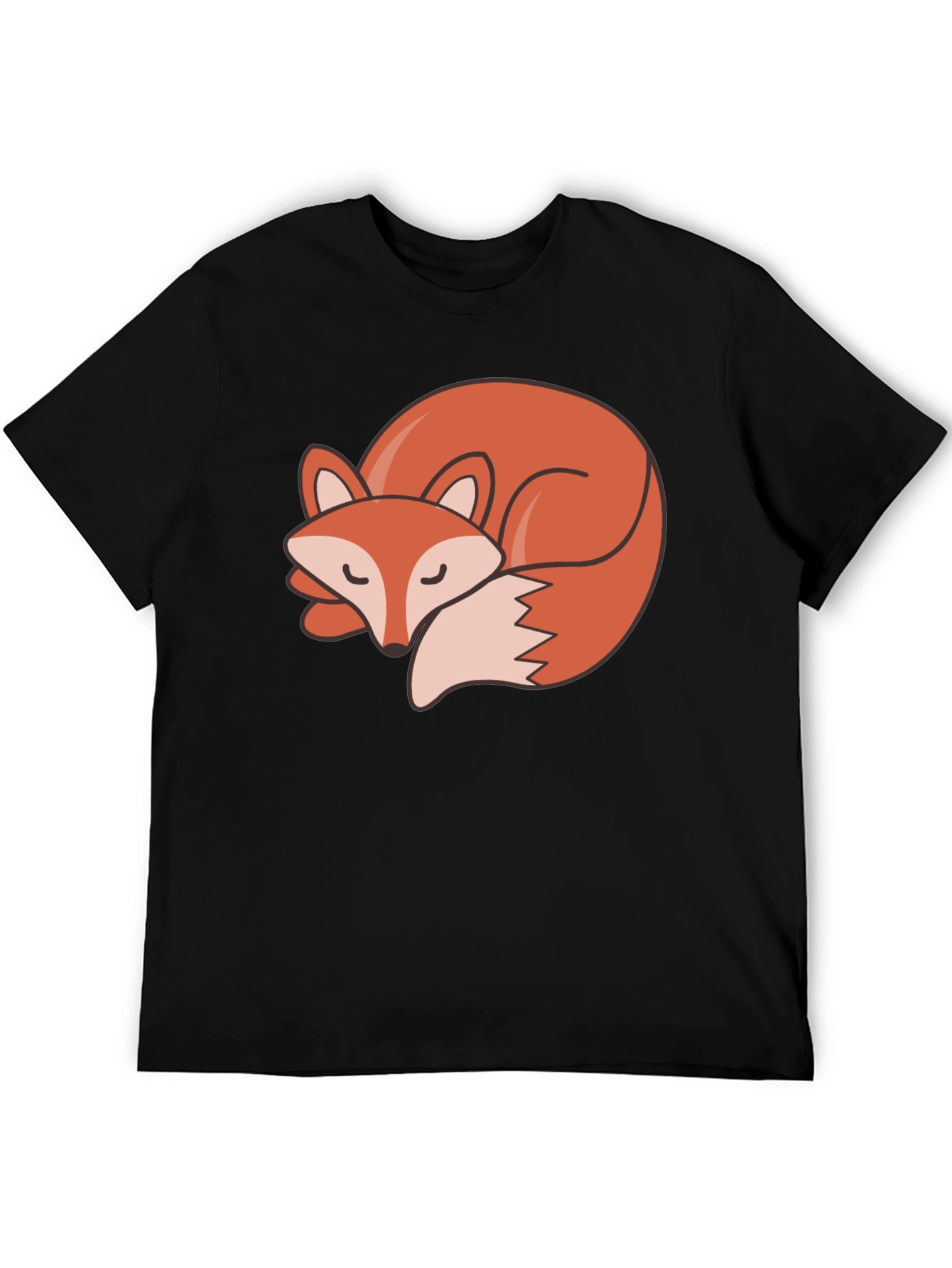 Fox Graphic Tee - Mens Black T-Shirt