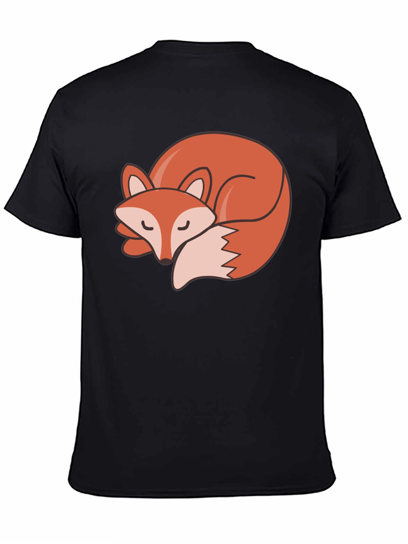 Fox Graphic Tee - Mens Black T-Shirt
