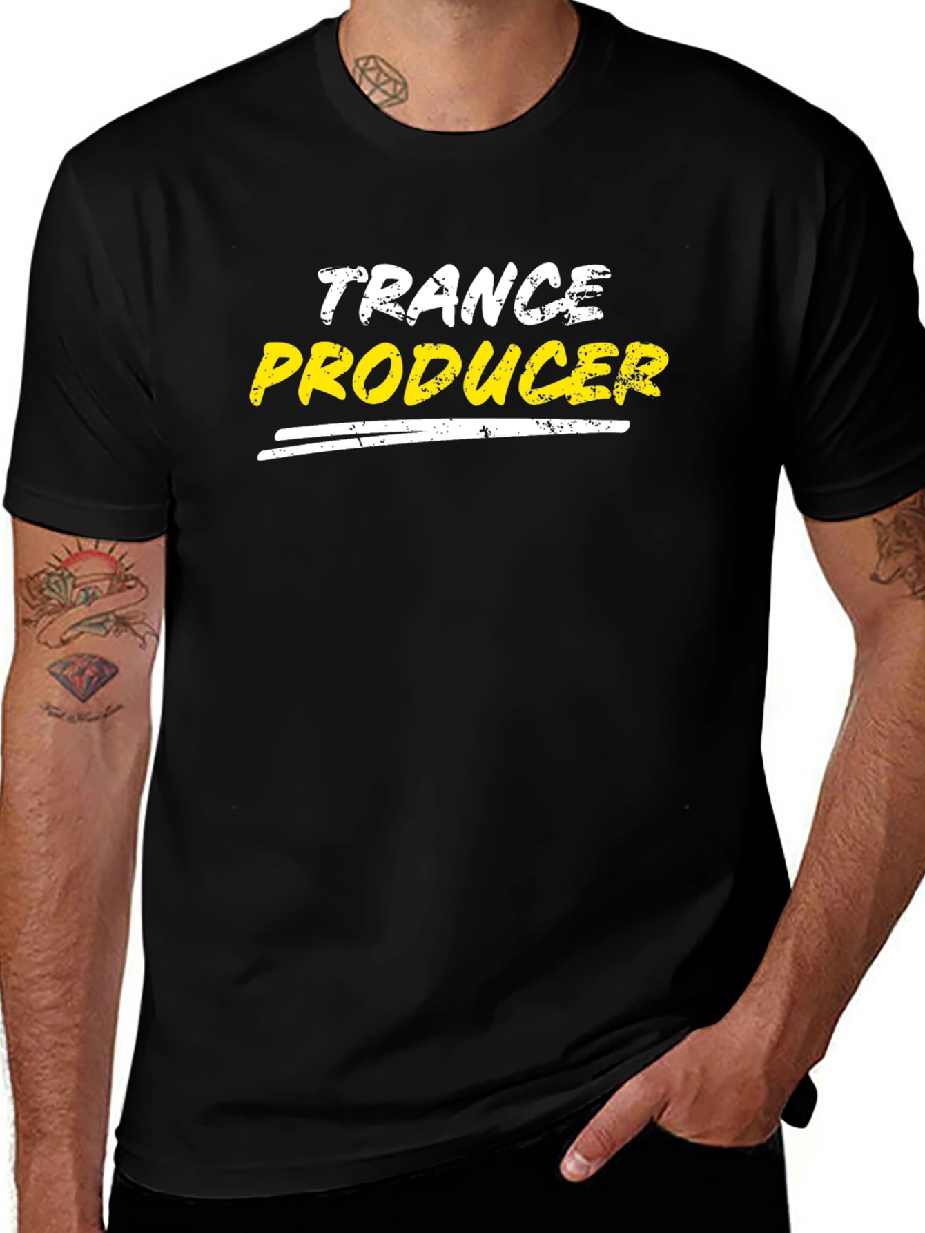 Trance Producer Graphic T-Shirt - Music Lover Tee