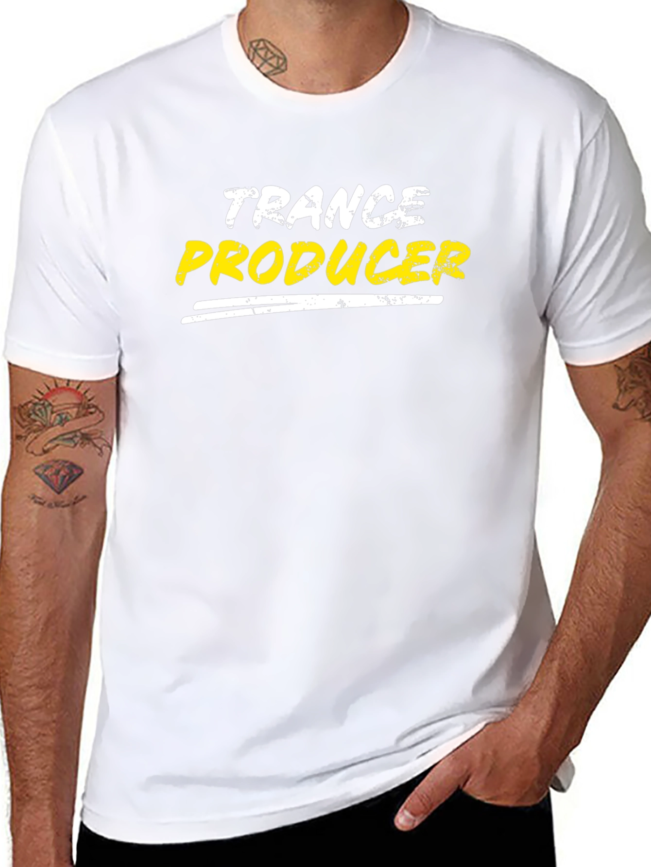 Trance Producer Graphic T-Shirt - Music Lover Tee