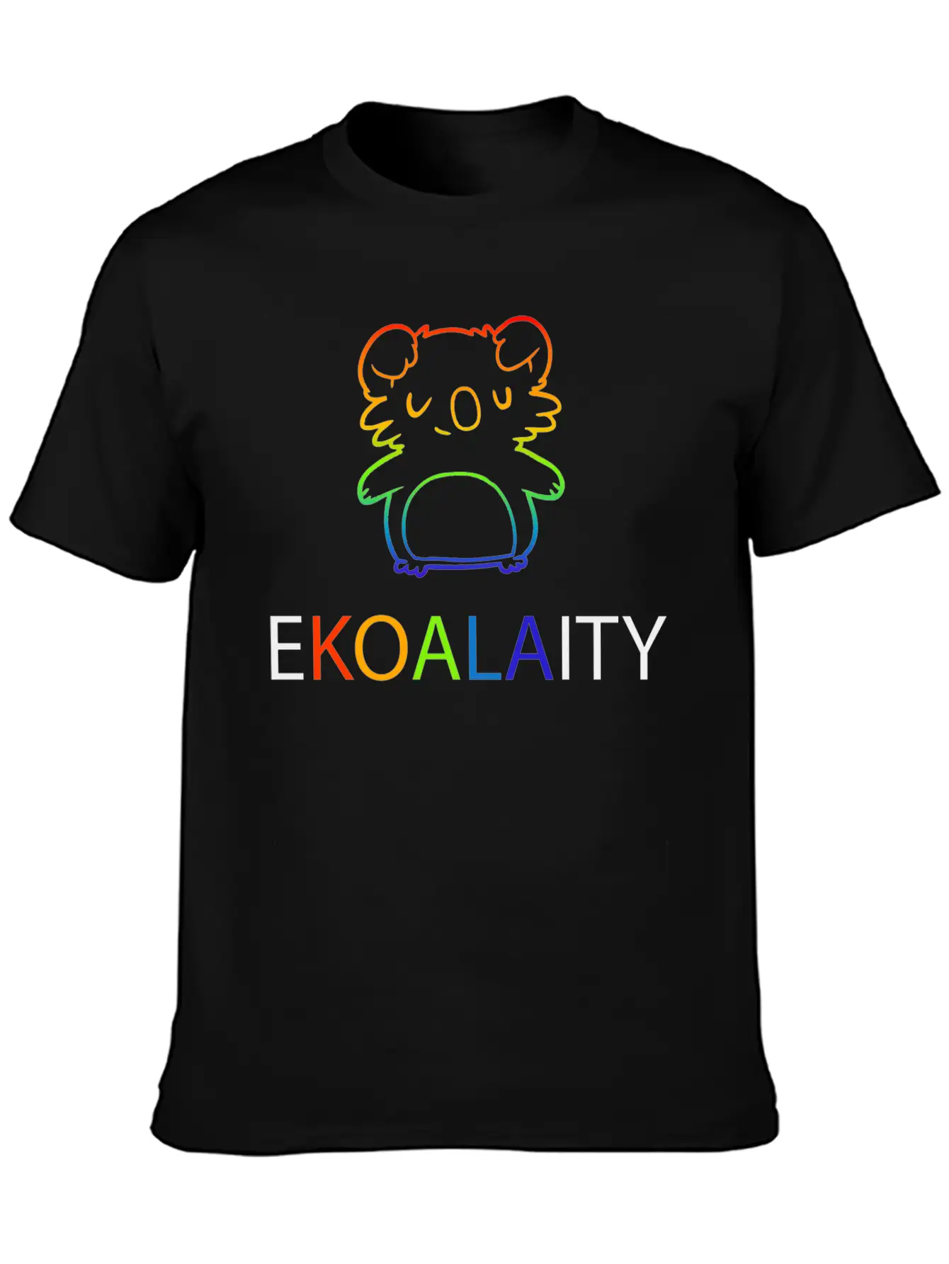 EKOALITY Love Pride - Gay Pride Design Unisex Stylish Everyday T-Shirt – Unisex Basic Cotton Tee