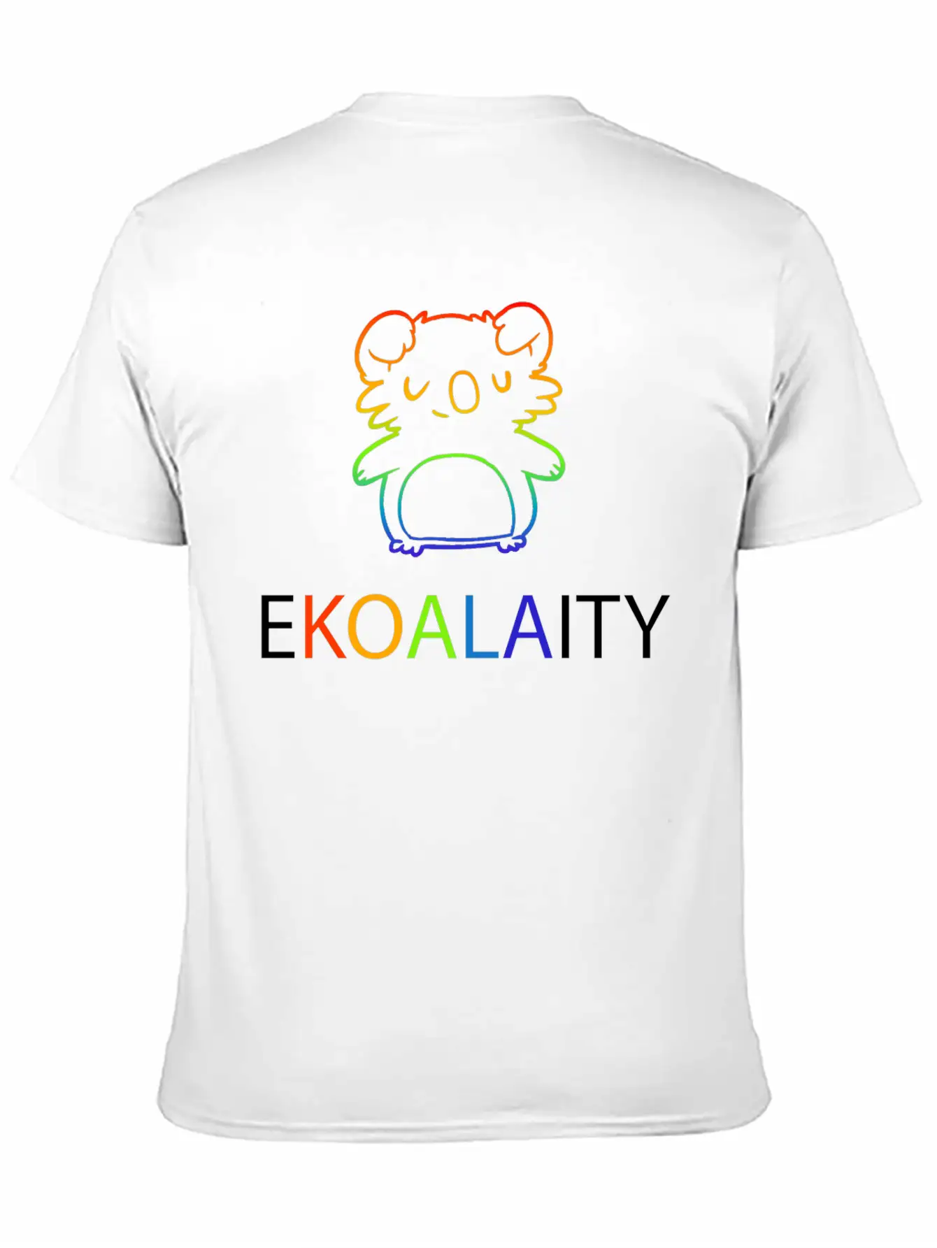 EKOALITY Love Pride - Gay Pride Design Unisex Stylish Everyday T-Shirt – Unisex Basic Cotton Tee