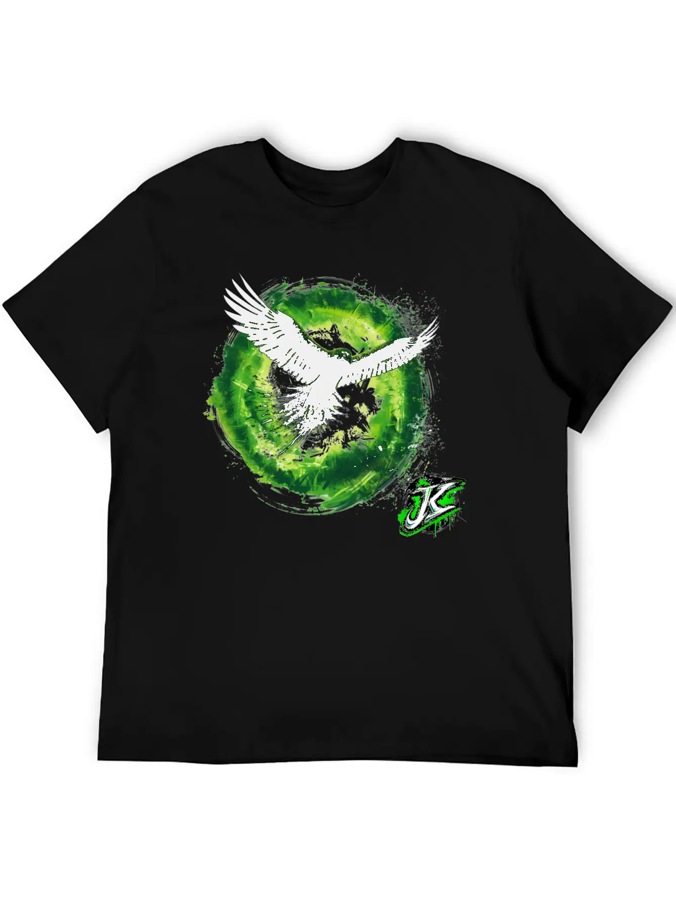 El Jefe Tornado Green Basic Graphic T-Shirt – Daily Comfort In Soft Cotton
