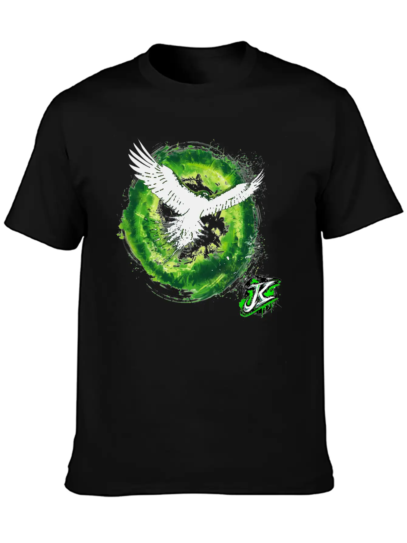 El Jefe Tornado Green Basic Graphic T-Shirt – Daily Comfort In Soft Cotton