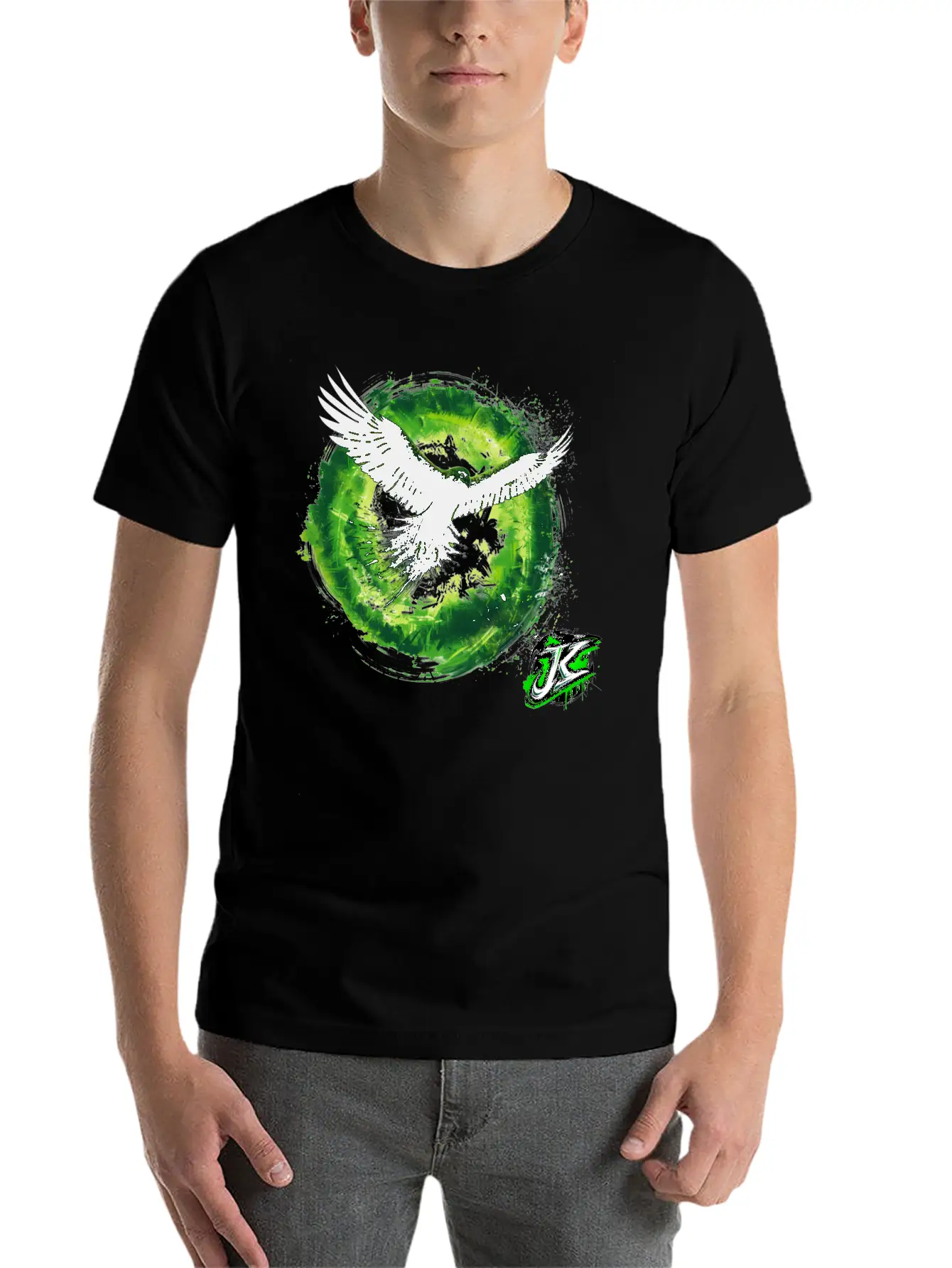 El Jefe Tornado Green Basic Graphic T-Shirt – Daily Comfort In Soft Cotton