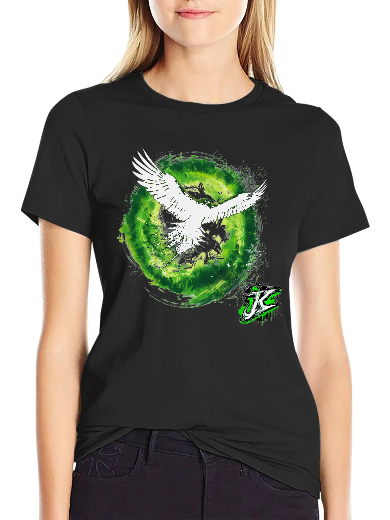 El Jefe Tornado Green Basic Graphic T-Shirt – Daily Comfort In Soft Cotton
