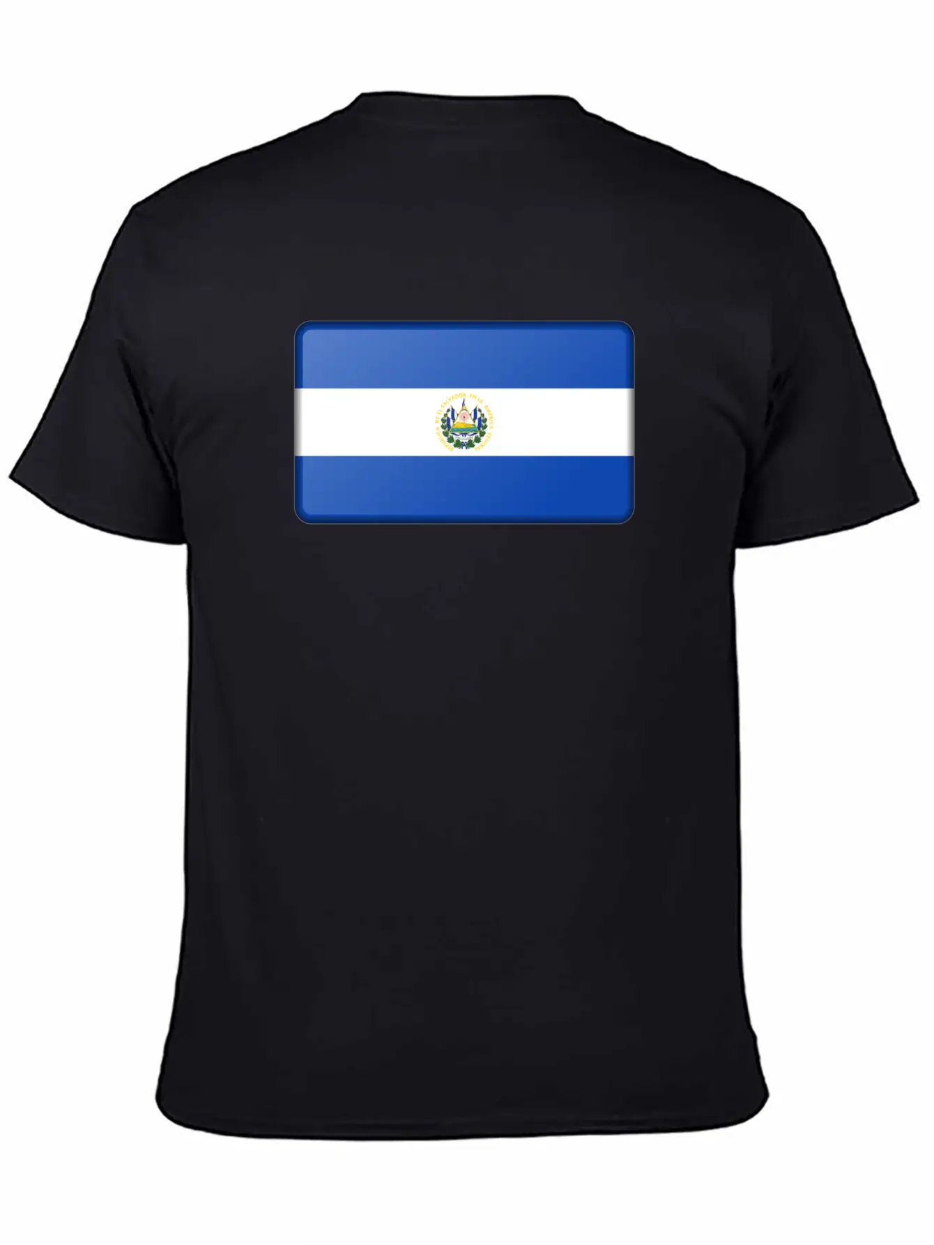 El Salvador Flag Timeless Short Sleeve Tee – Comfy And Minimalist Design