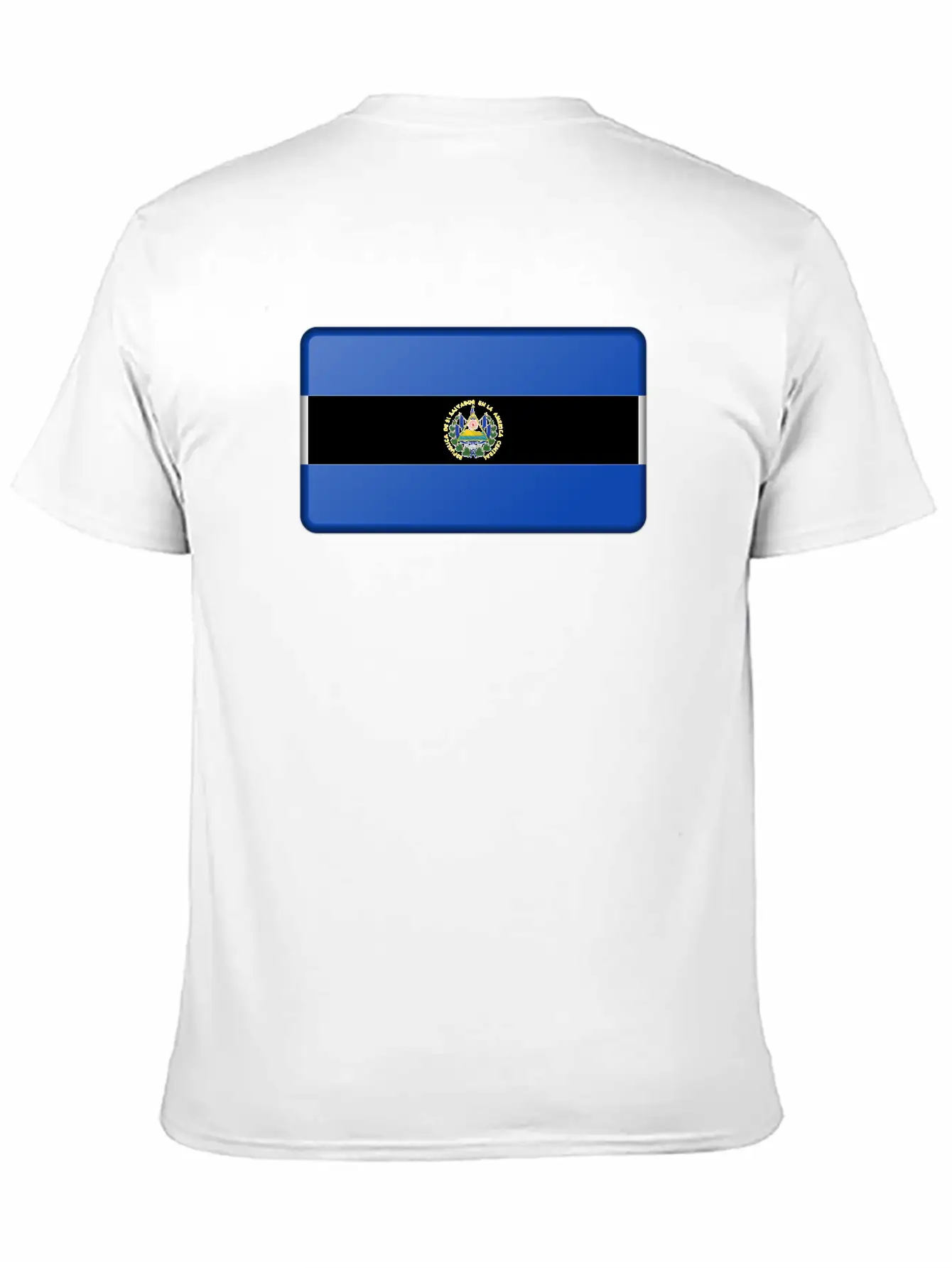 El Salvador Flag Timeless Short Sleeve Tee – Comfy And Minimalist Design