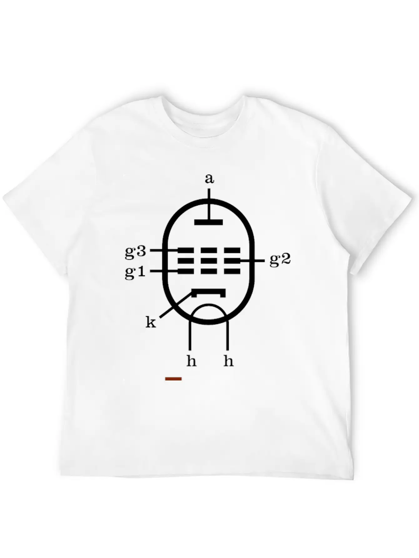 EL34 Vacuum Tube Schema Essential Unisex Summer Tee – Soft Cotton Casual Fit