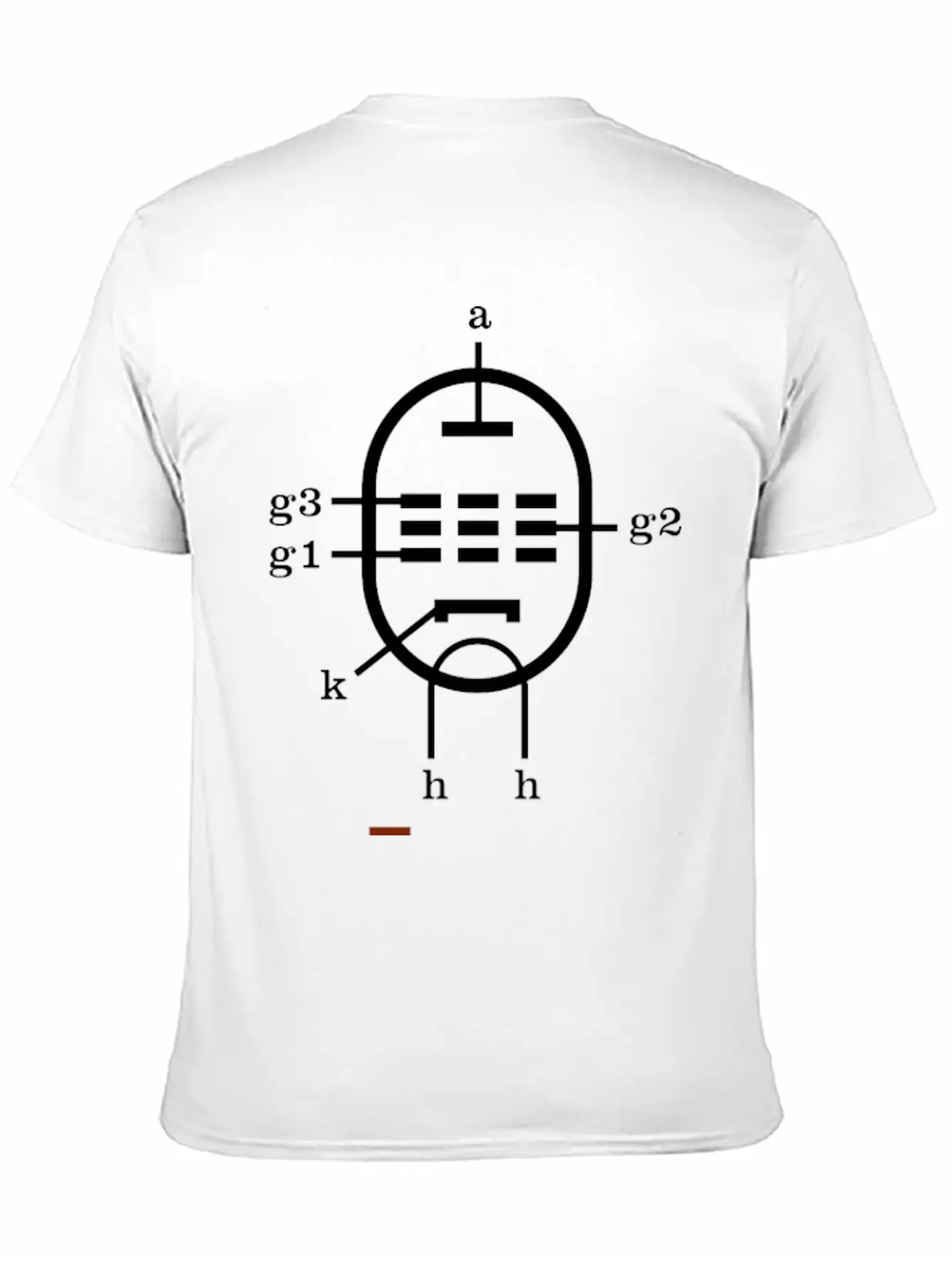 EL34 Vacuum Tube Schema Essential Unisex Summer Tee – Soft Cotton Casual Fit