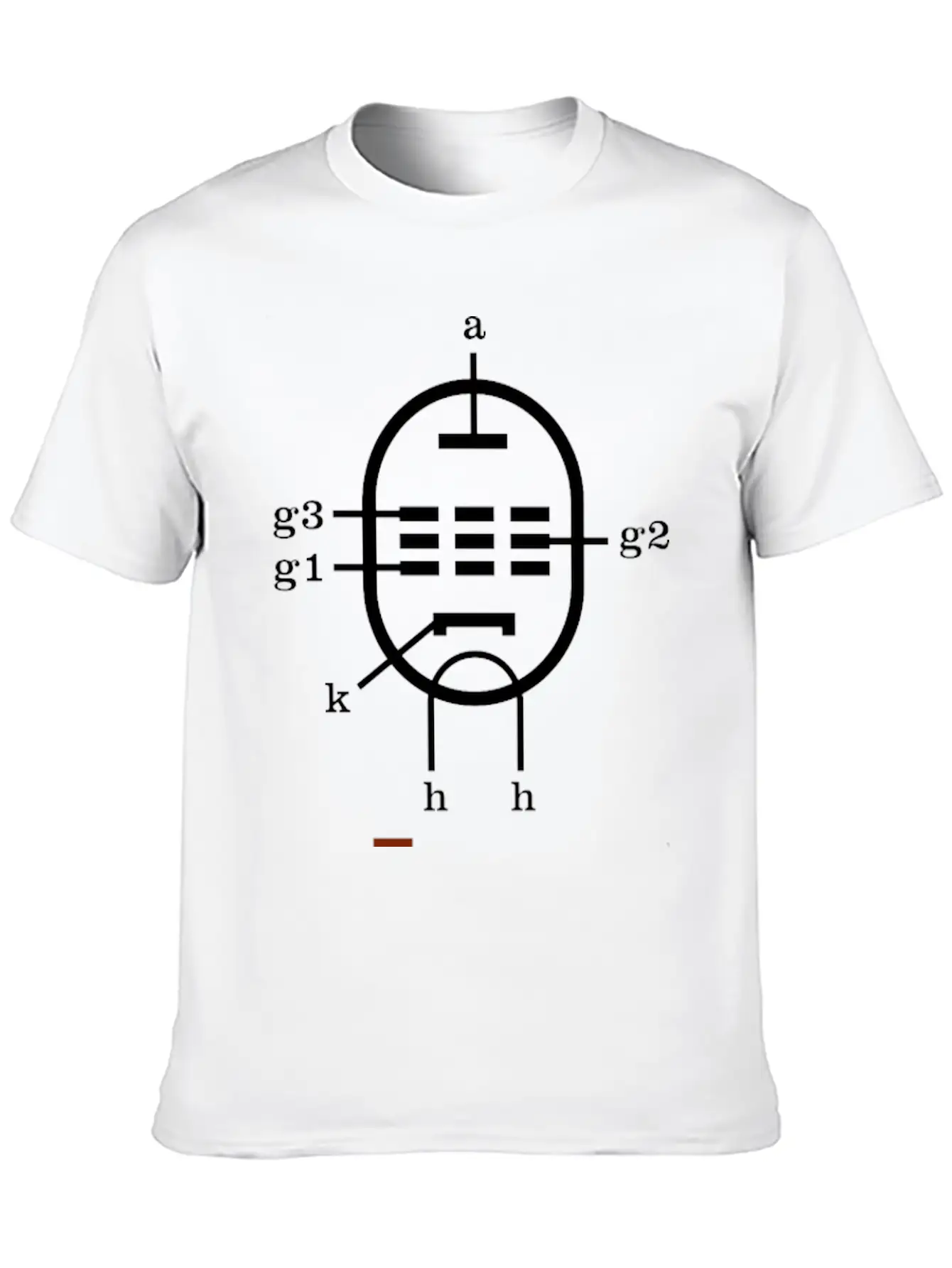 EL34 Vacuum Tube Schema Essential Unisex Summer Tee – Soft Cotton Casual Fit