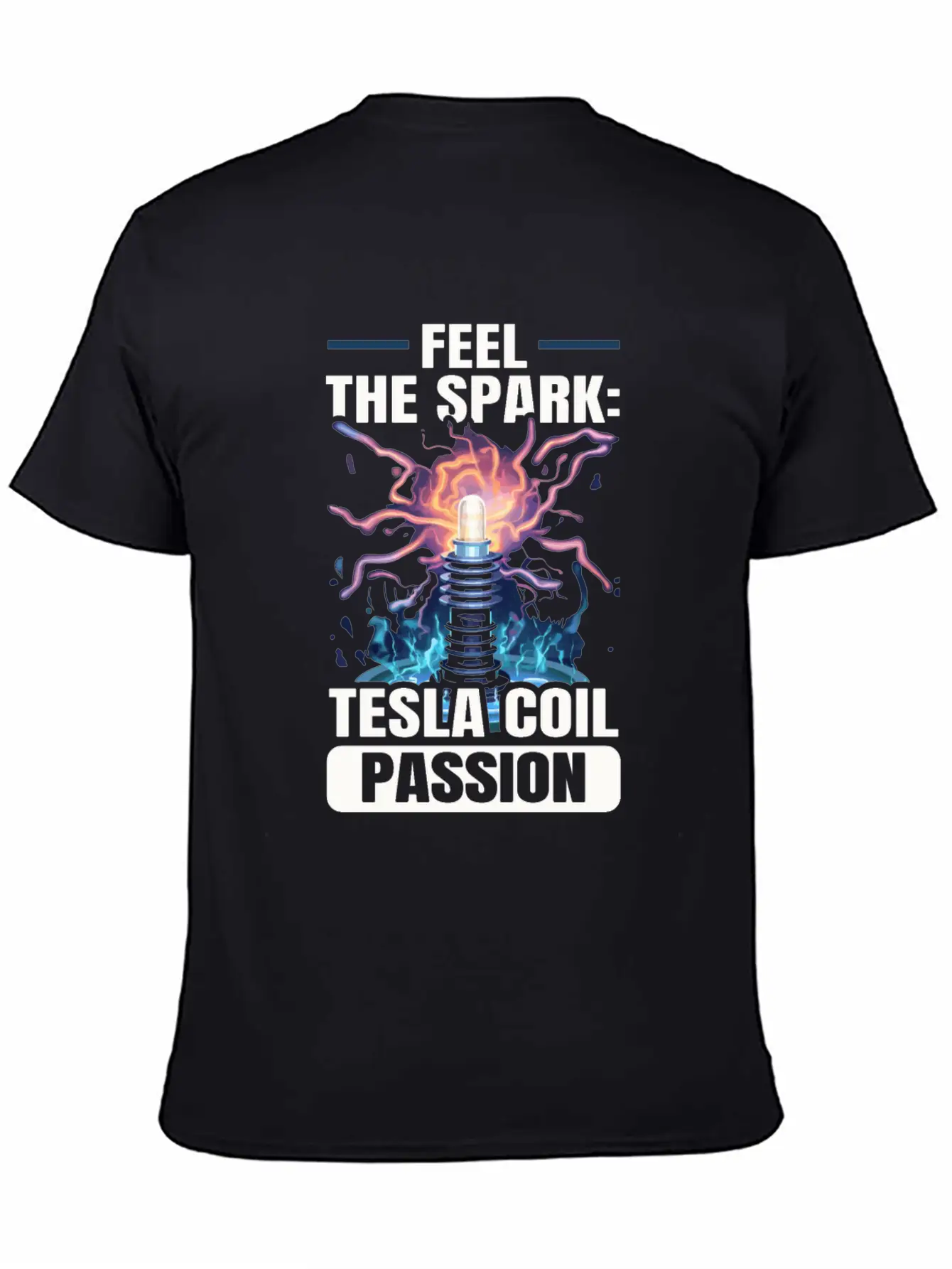 Electric Coil Electrical Engineer Electricity Stylish Everyday T-Shirt – Unisex Basic Cotton Tee
