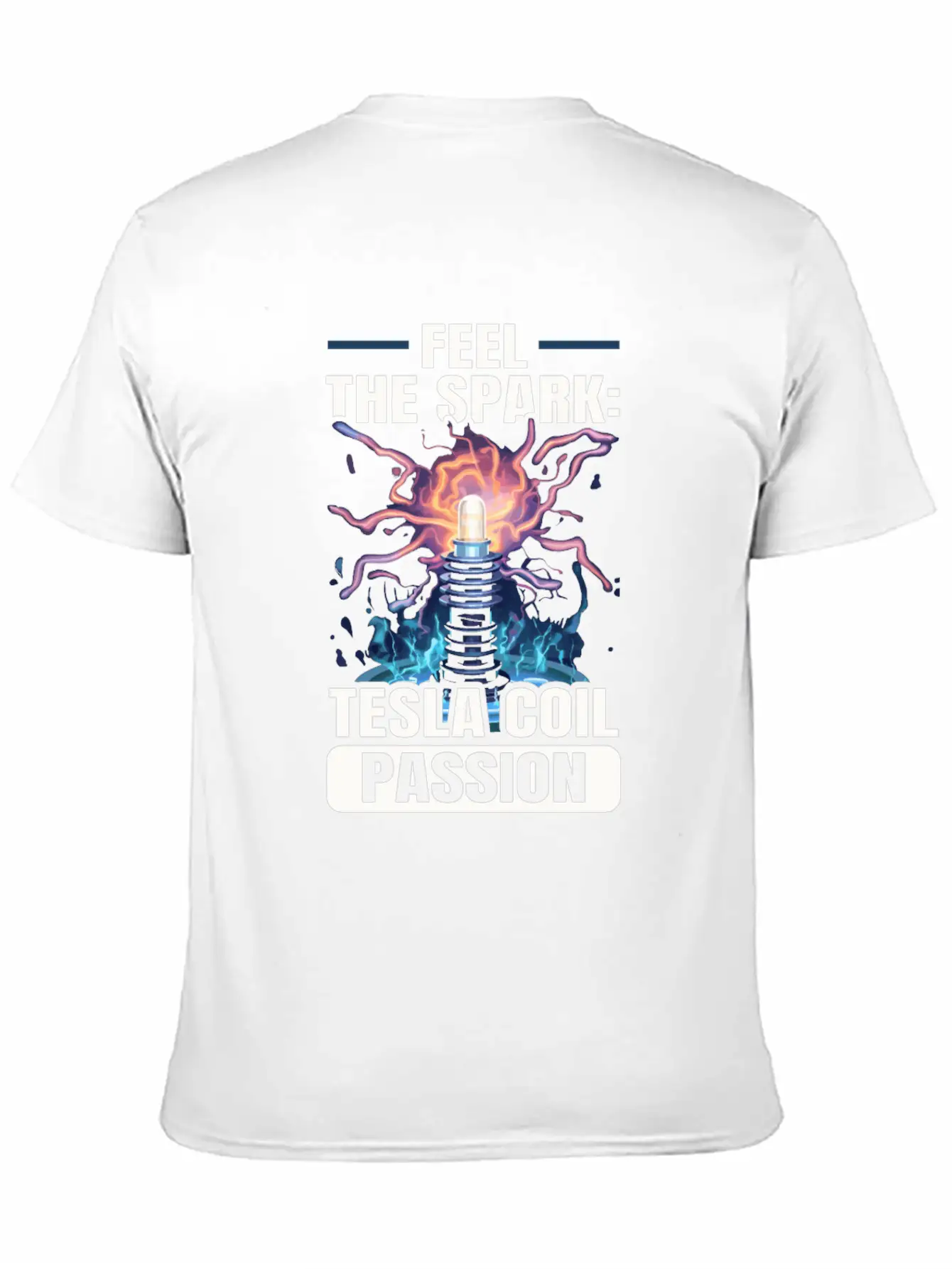 Electric Coil Electrical Engineer Electricity Stylish Everyday T-Shirt – Unisex Basic Cotton Tee