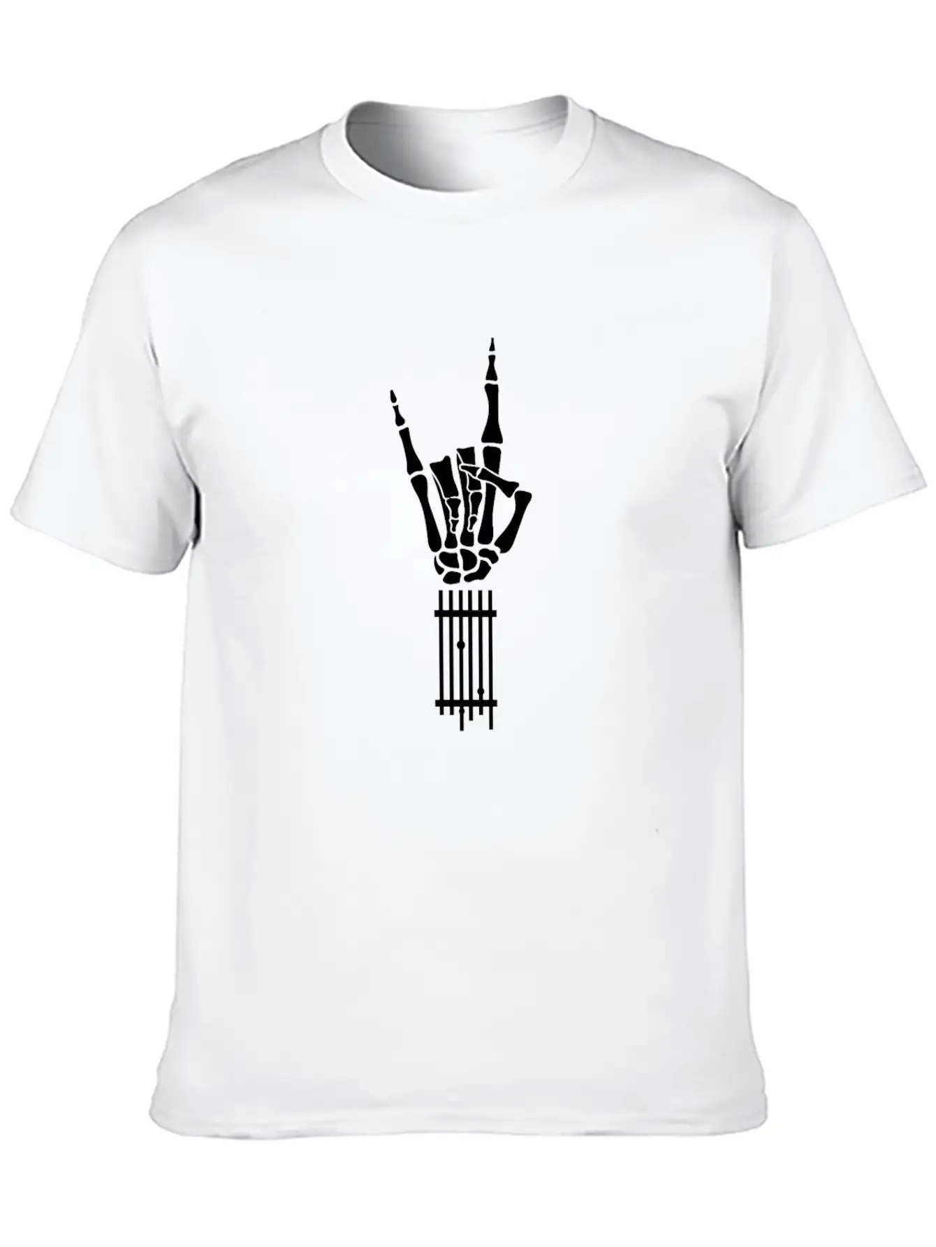 Electric Guitar Guitarist E-Guitar Unisex Short Sleeve Soft Cotton T-Shirt – Casual Everyday Wear