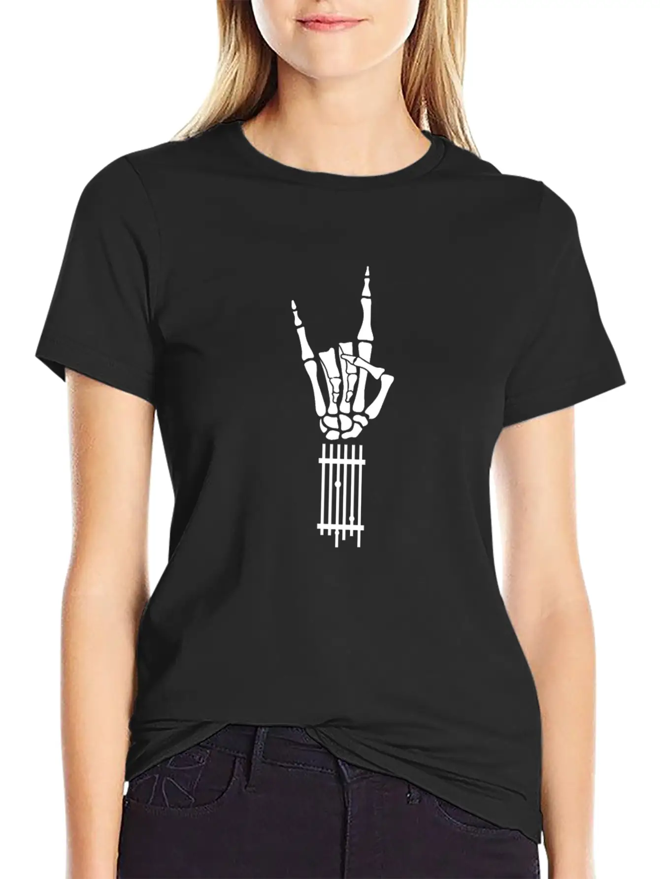 Electric Guitar Guitarist E-Guitar Unisex Short Sleeve Soft Cotton T-Shirt – Casual Everyday Wear