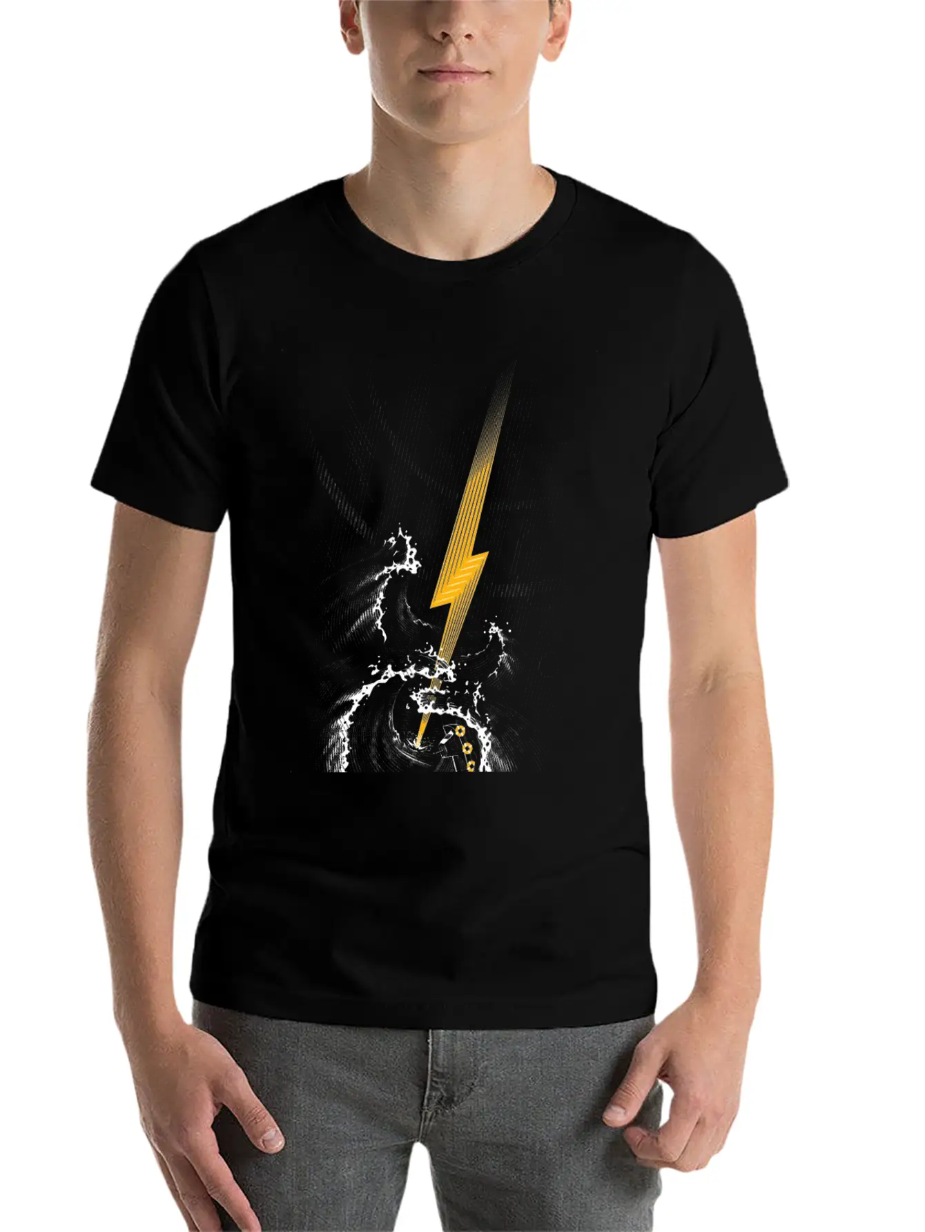 Electric Guitar Stylish Everyday T-Shirt – Unisex Basic Cotton Tee