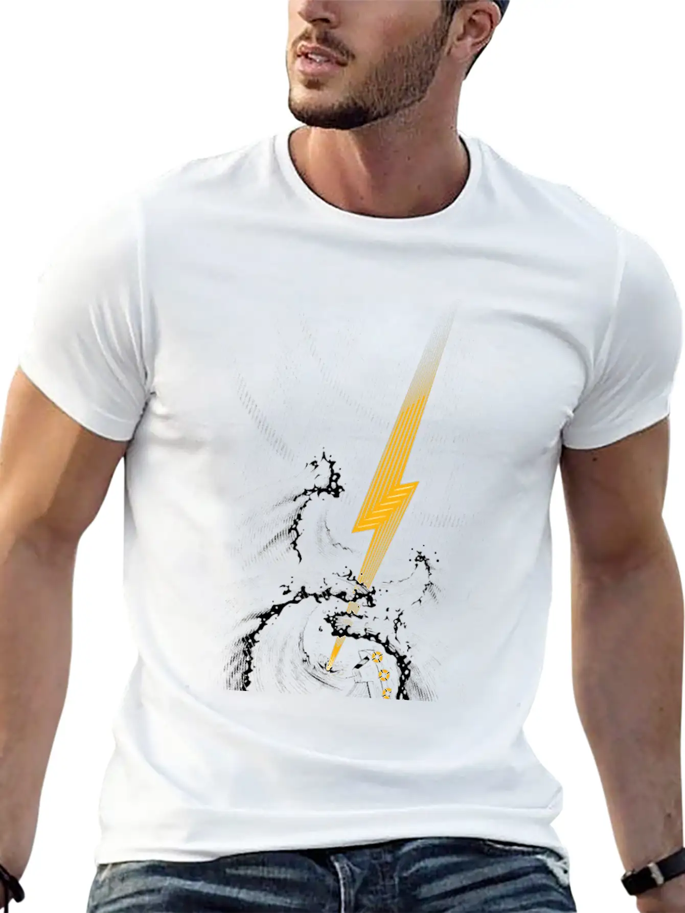 Electric Guitar Stylish Everyday T-Shirt – Unisex Basic Cotton Tee