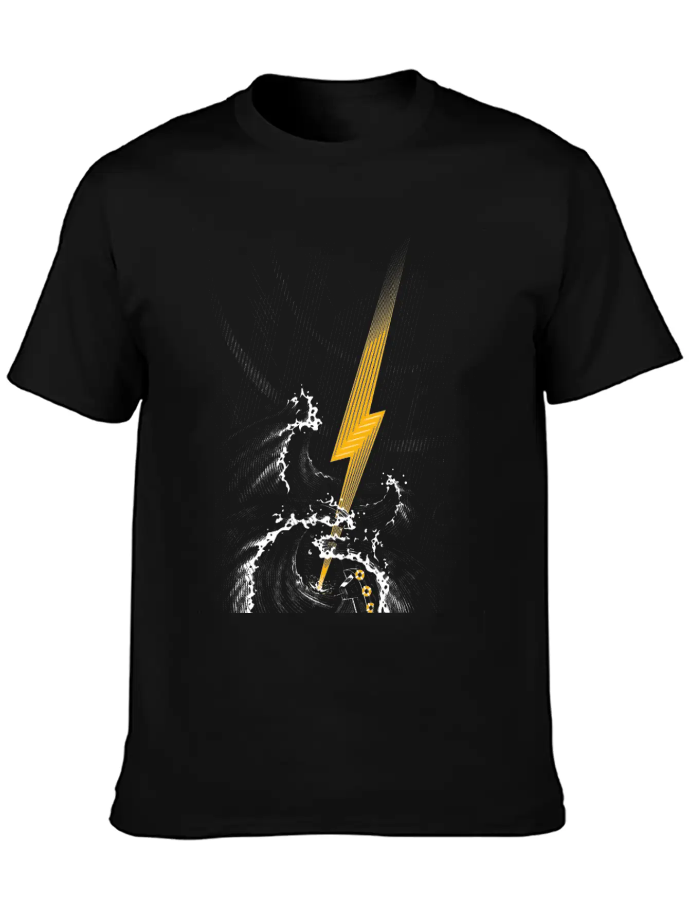 Electric Guitar Stylish Everyday T-Shirt – Unisex Basic Cotton Tee