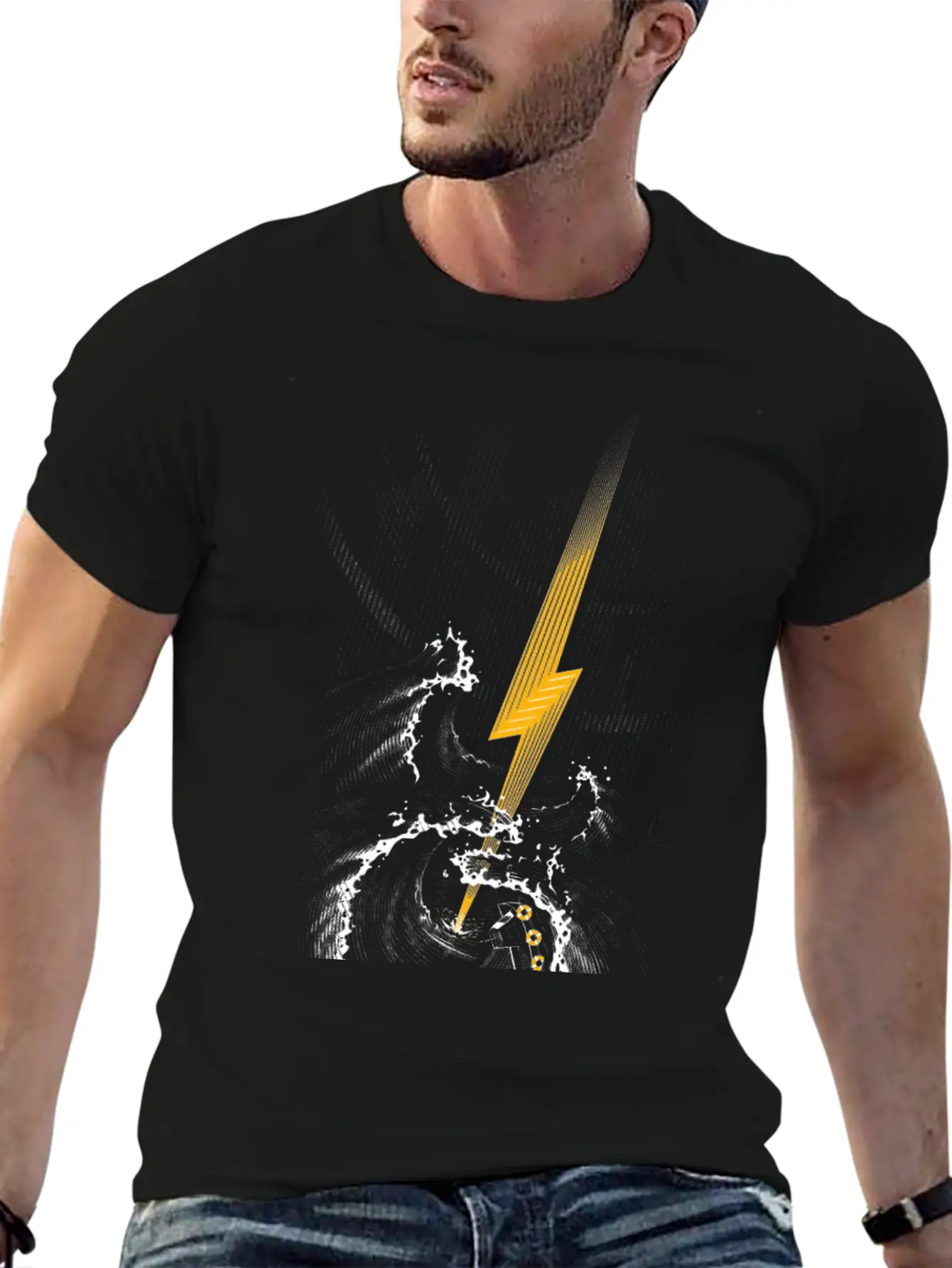 Electric Guitar Stylish Everyday T-Shirt – Unisex Basic Cotton Tee