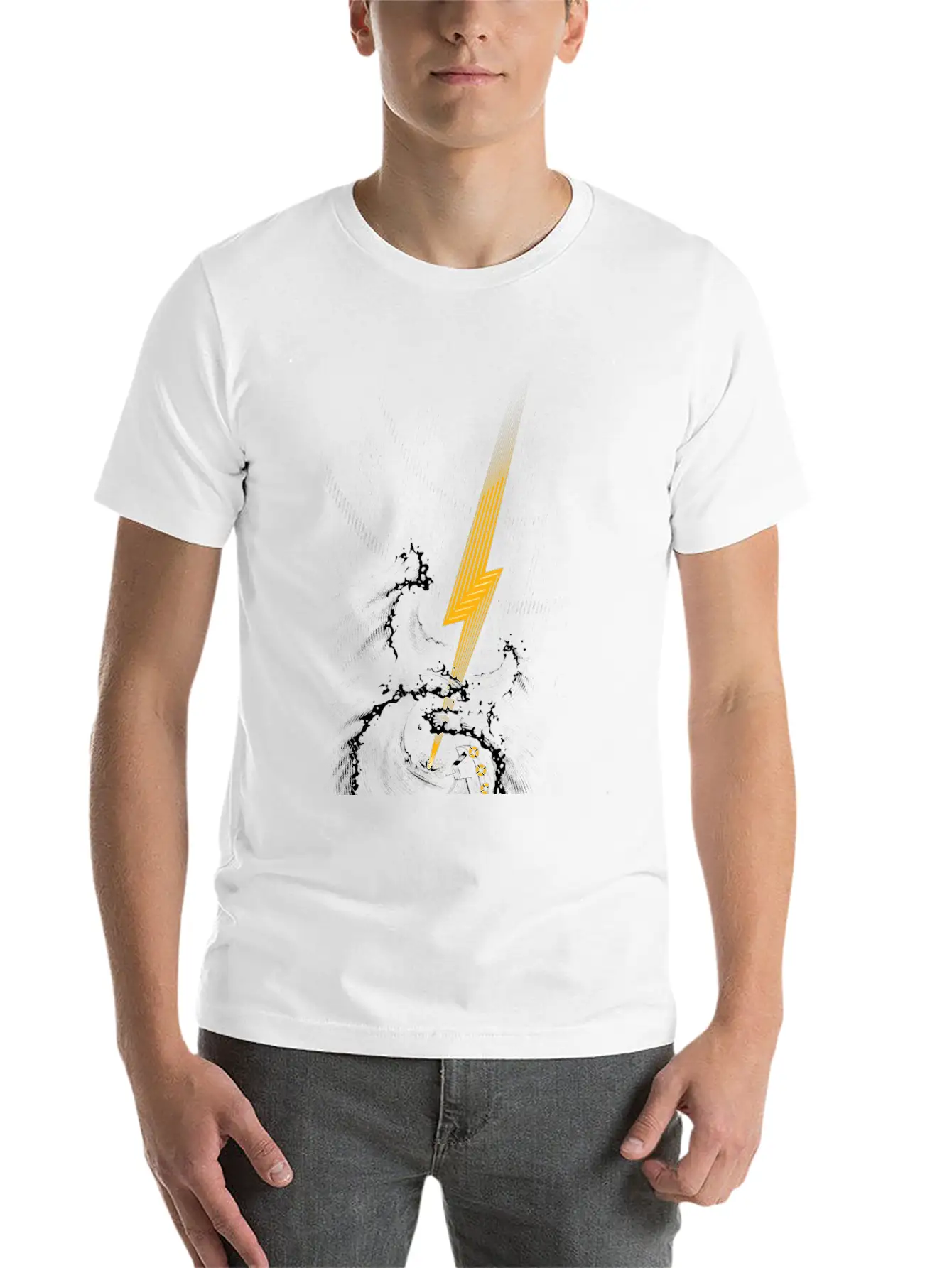 Electric Guitar Stylish Everyday T-Shirt – Unisex Basic Cotton Tee