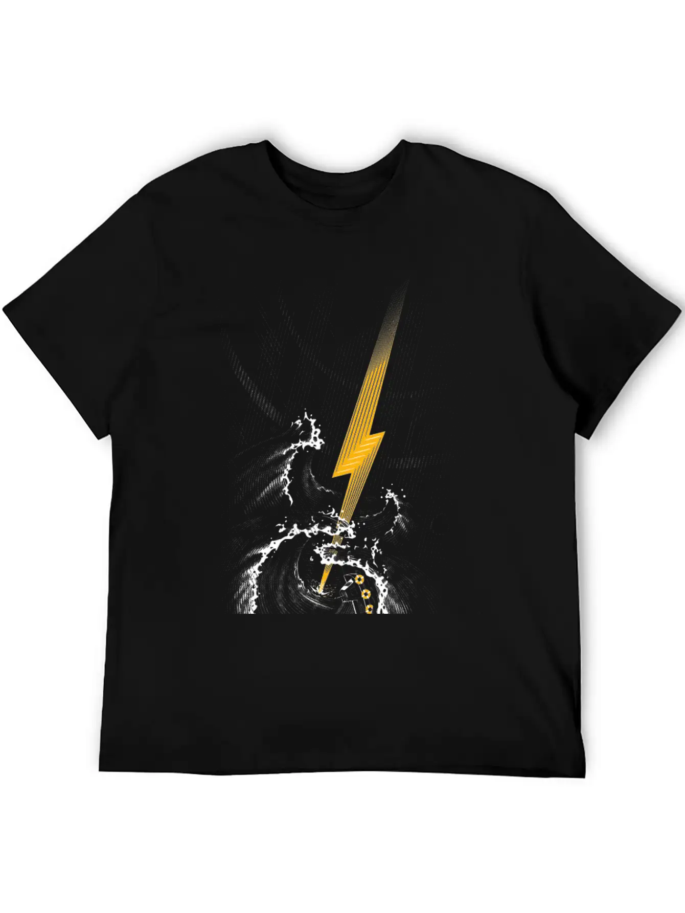 Electric Guitar Stylish Everyday T-Shirt – Unisex Basic Cotton Tee